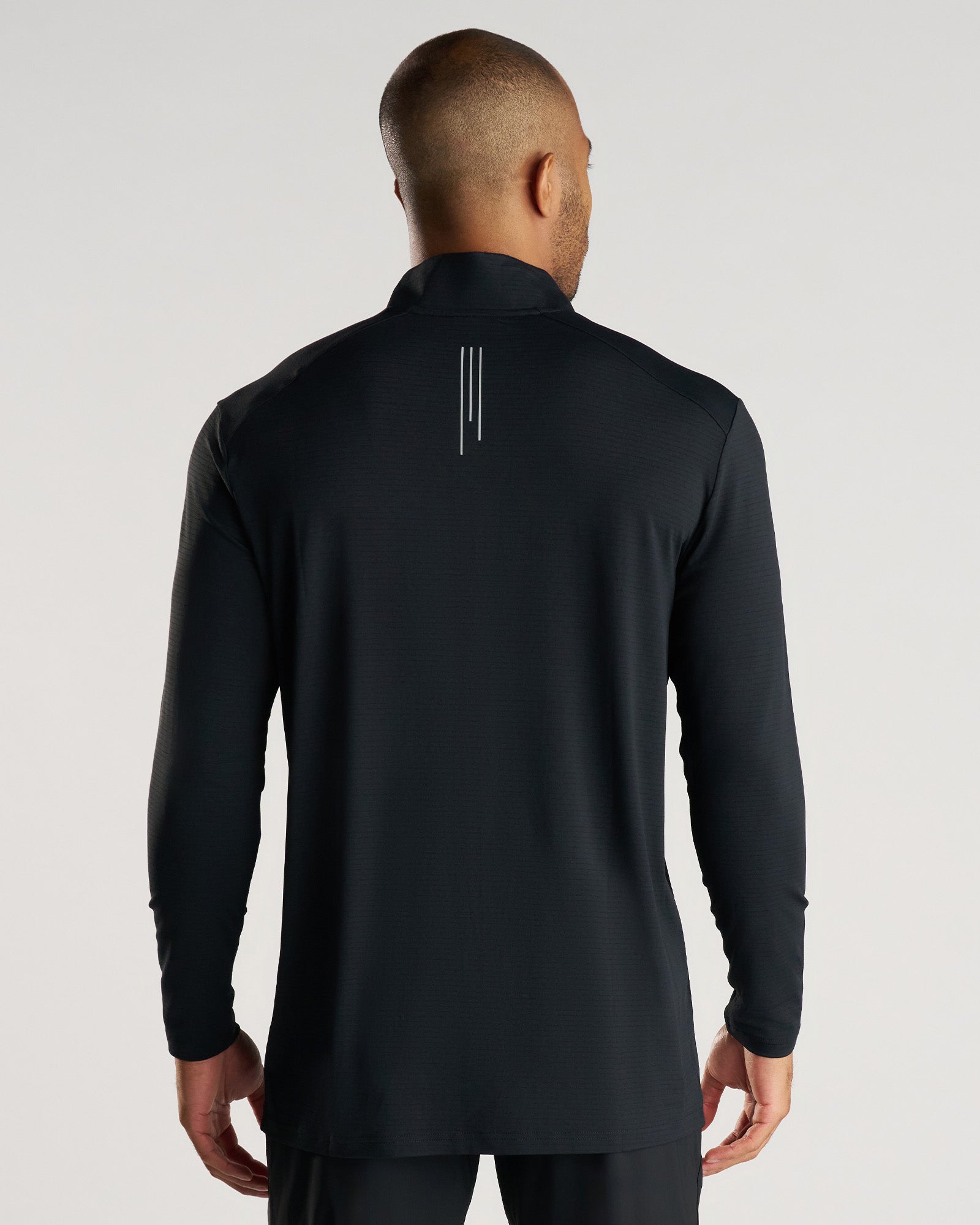 Aion-Lite™ Quarter Zip - Black