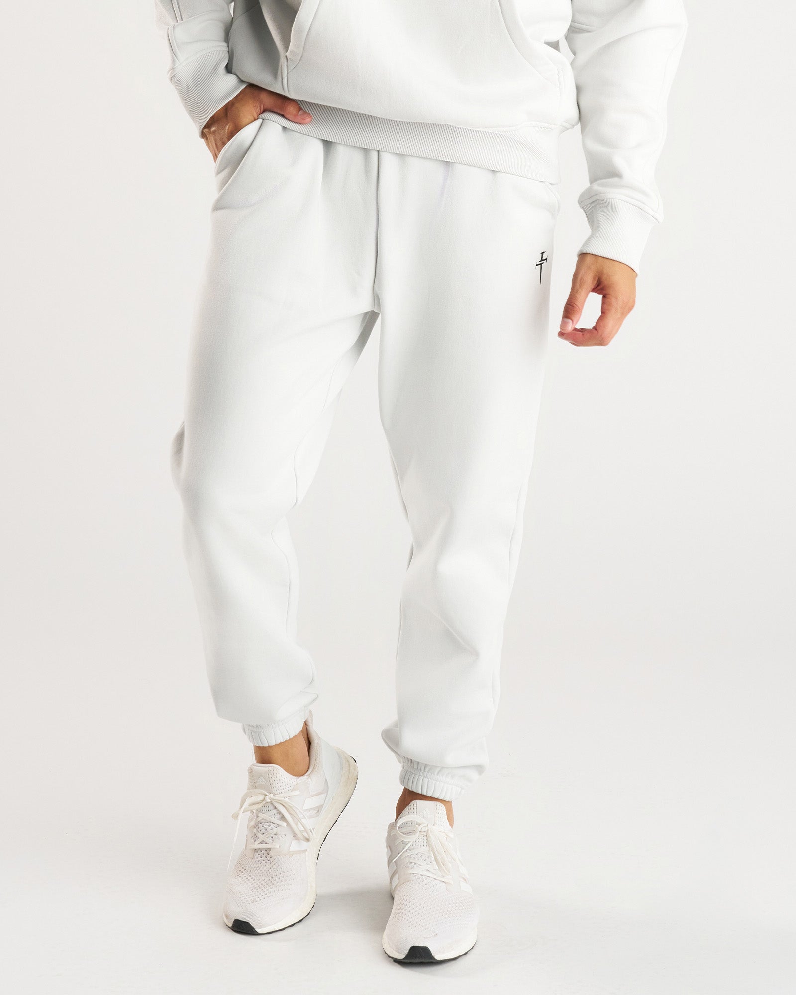 Signature Fleece Sweatpants - Stone