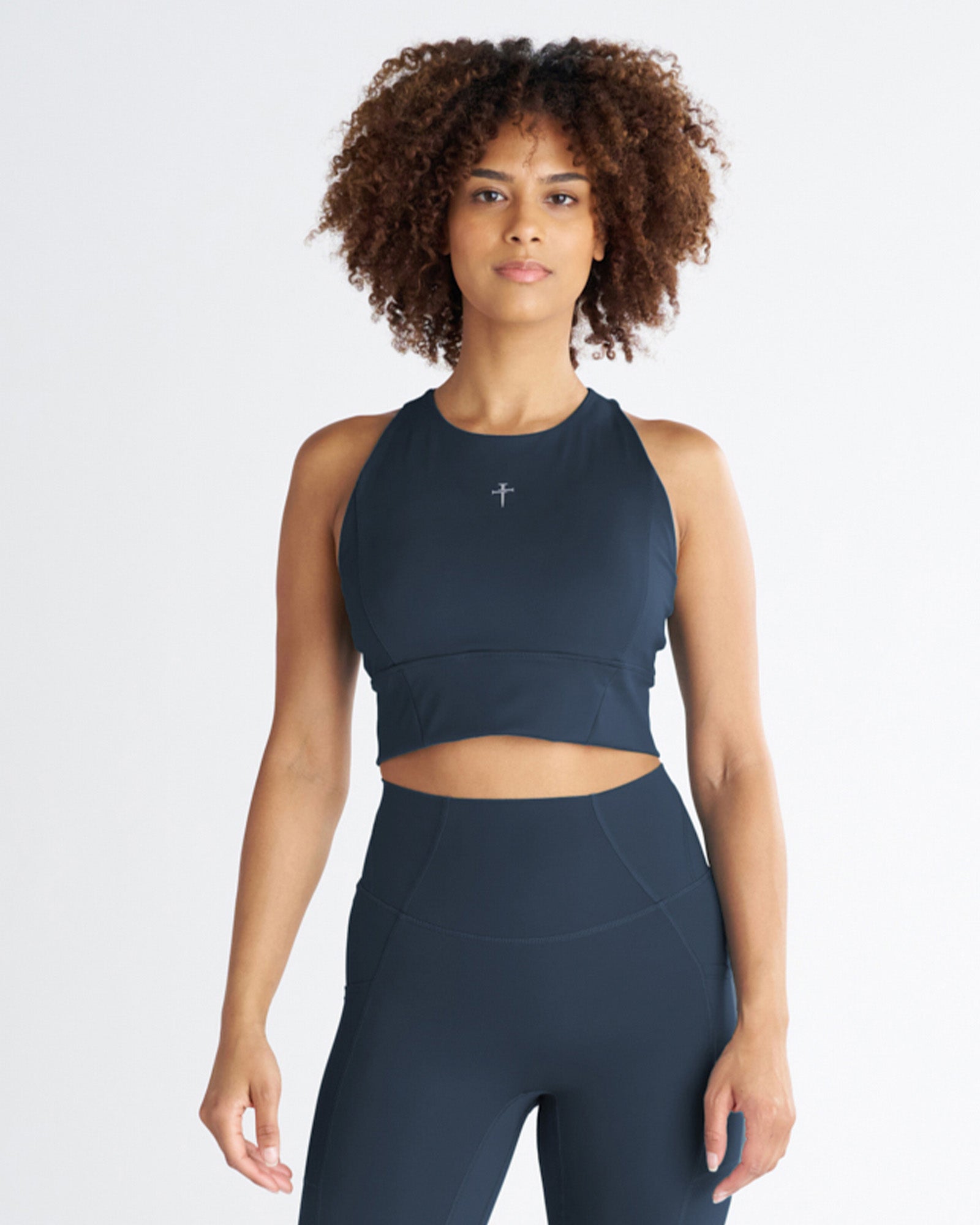 Endura-Train™ Longline Bra - Midnight Navy