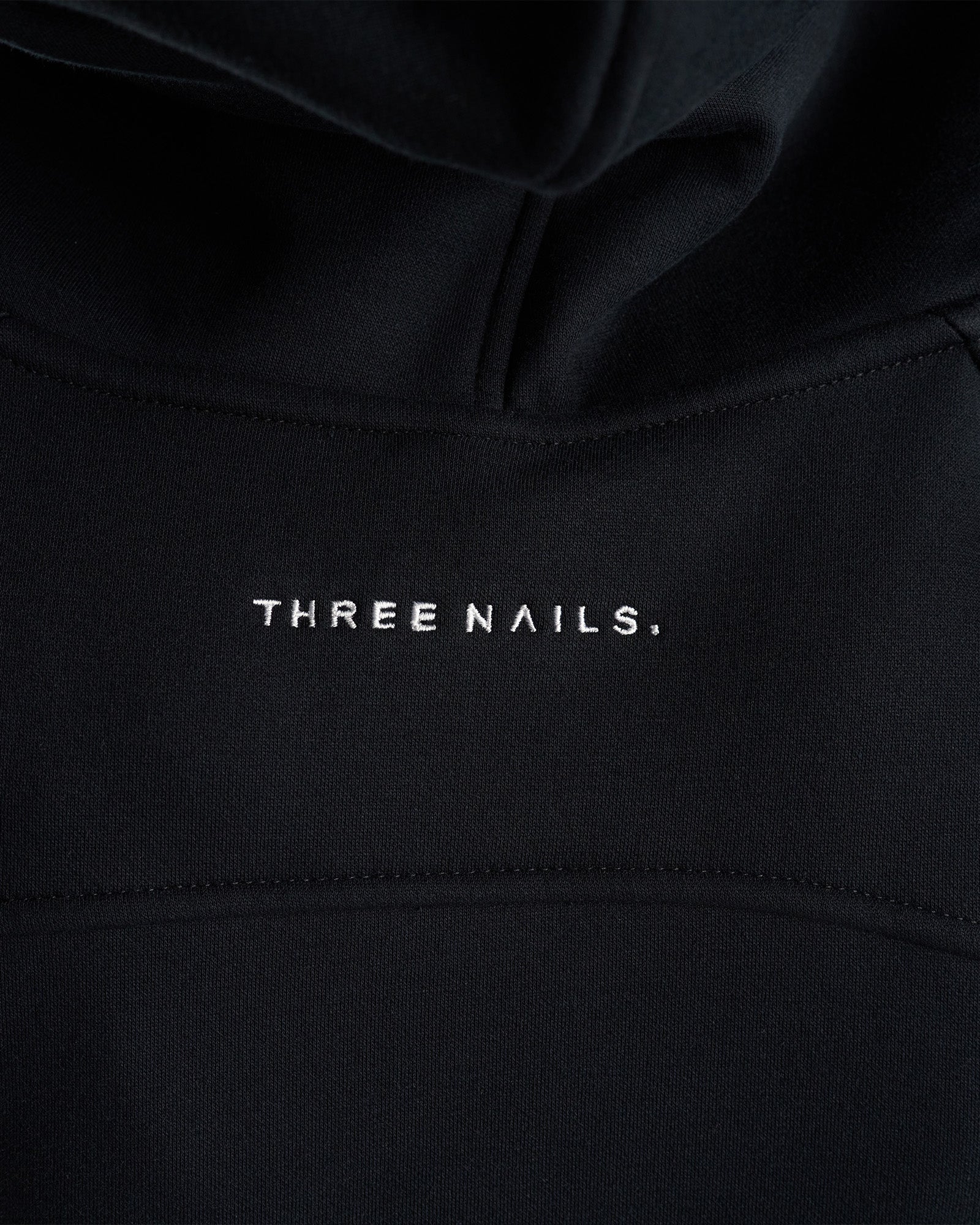 Signature Fleece Full Zip Hoodie - Black