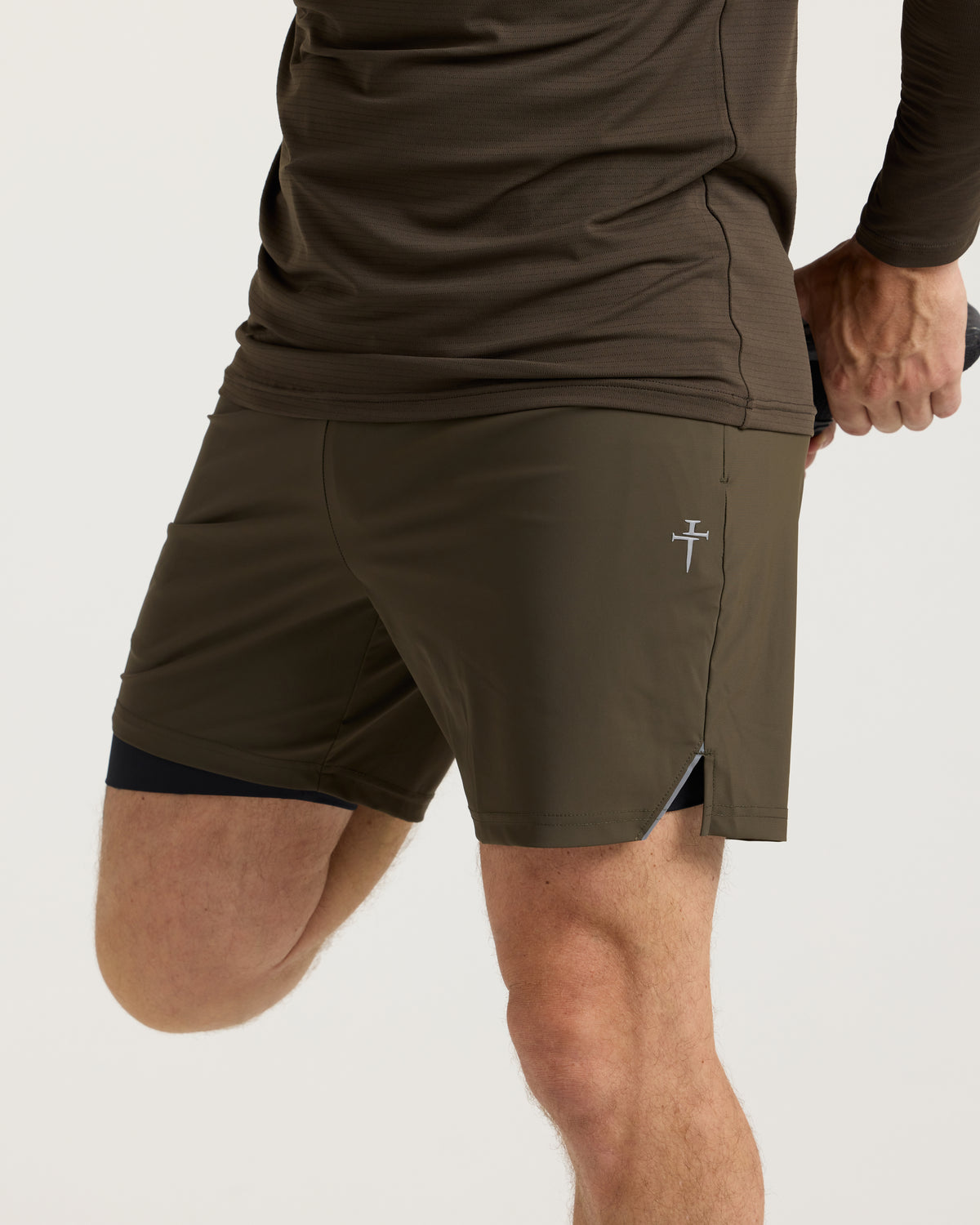 Vapor-Lite™ Liner Short "Cross" - Burnt Olive