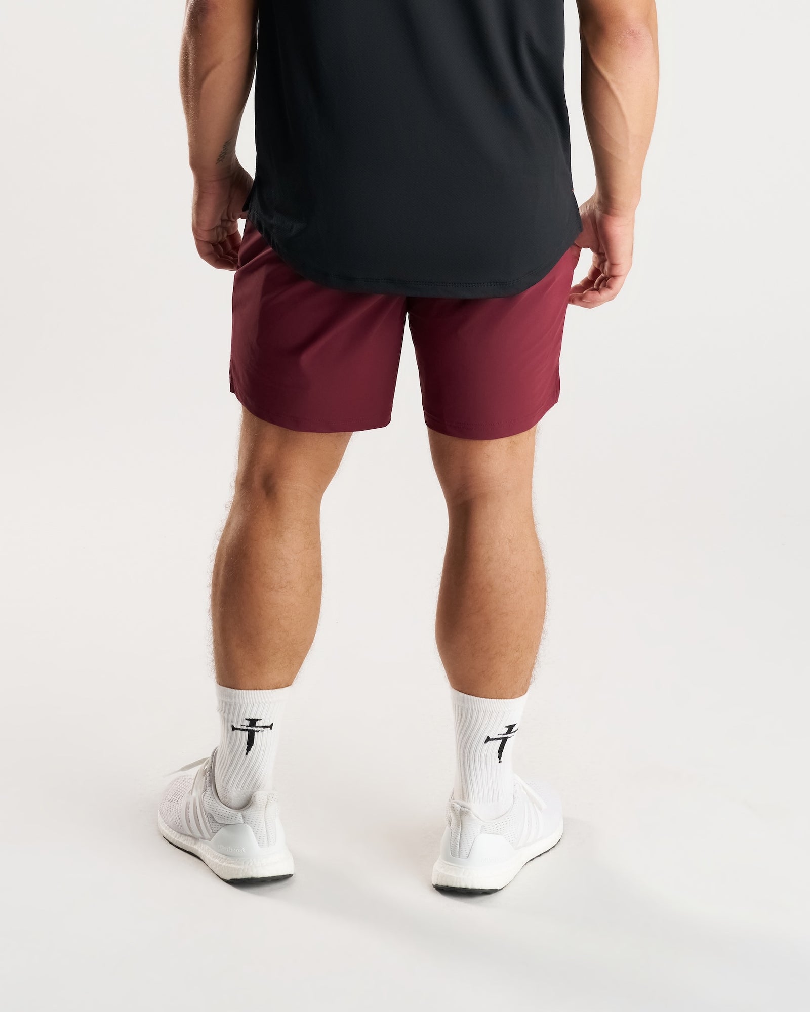 Vapor-Lite™ Liner Short "Cross" - Merlot