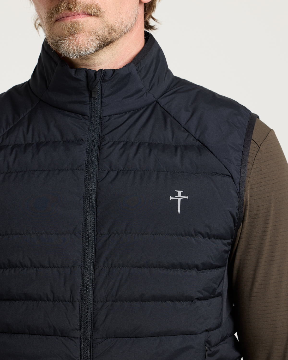 Arc Down Vest - Black