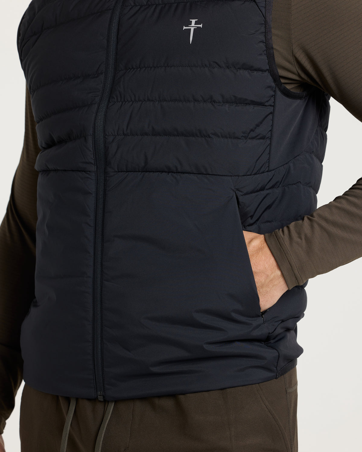 Arc Down Vest - Black