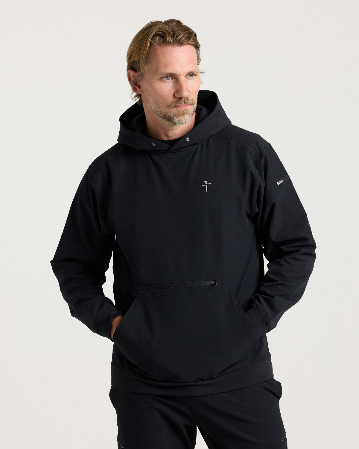 Vanta+ Hoodie - Black "Cross"