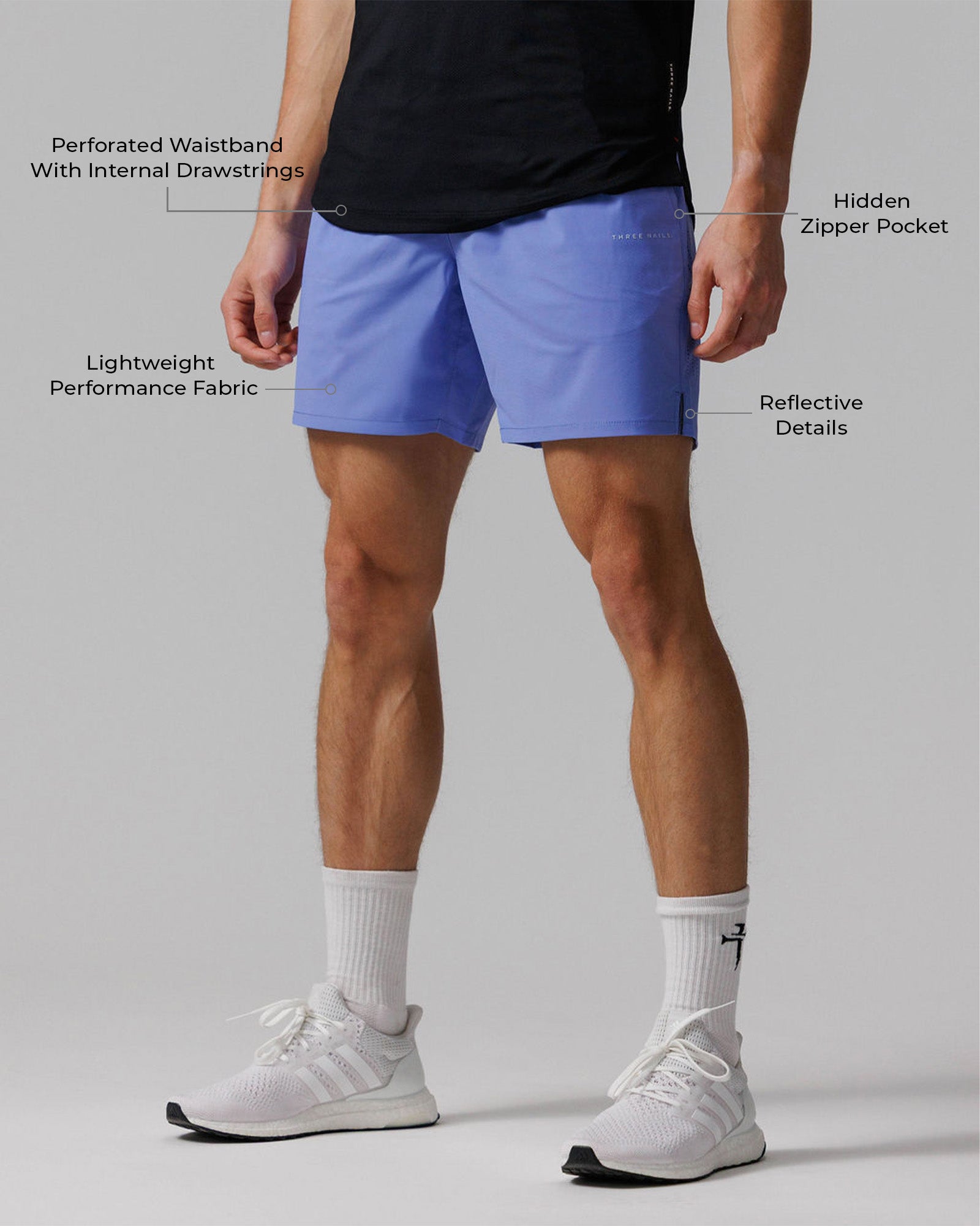 Vapor-Lite™ Hybrid Short - Serene Blue