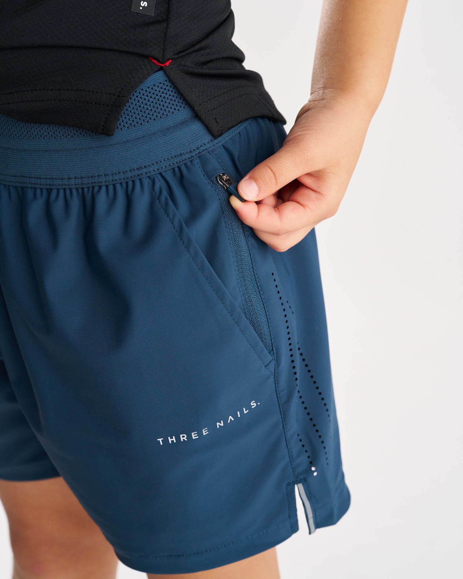 Youth Vapor-Lite™ Hybrid Short - Midnight Navy