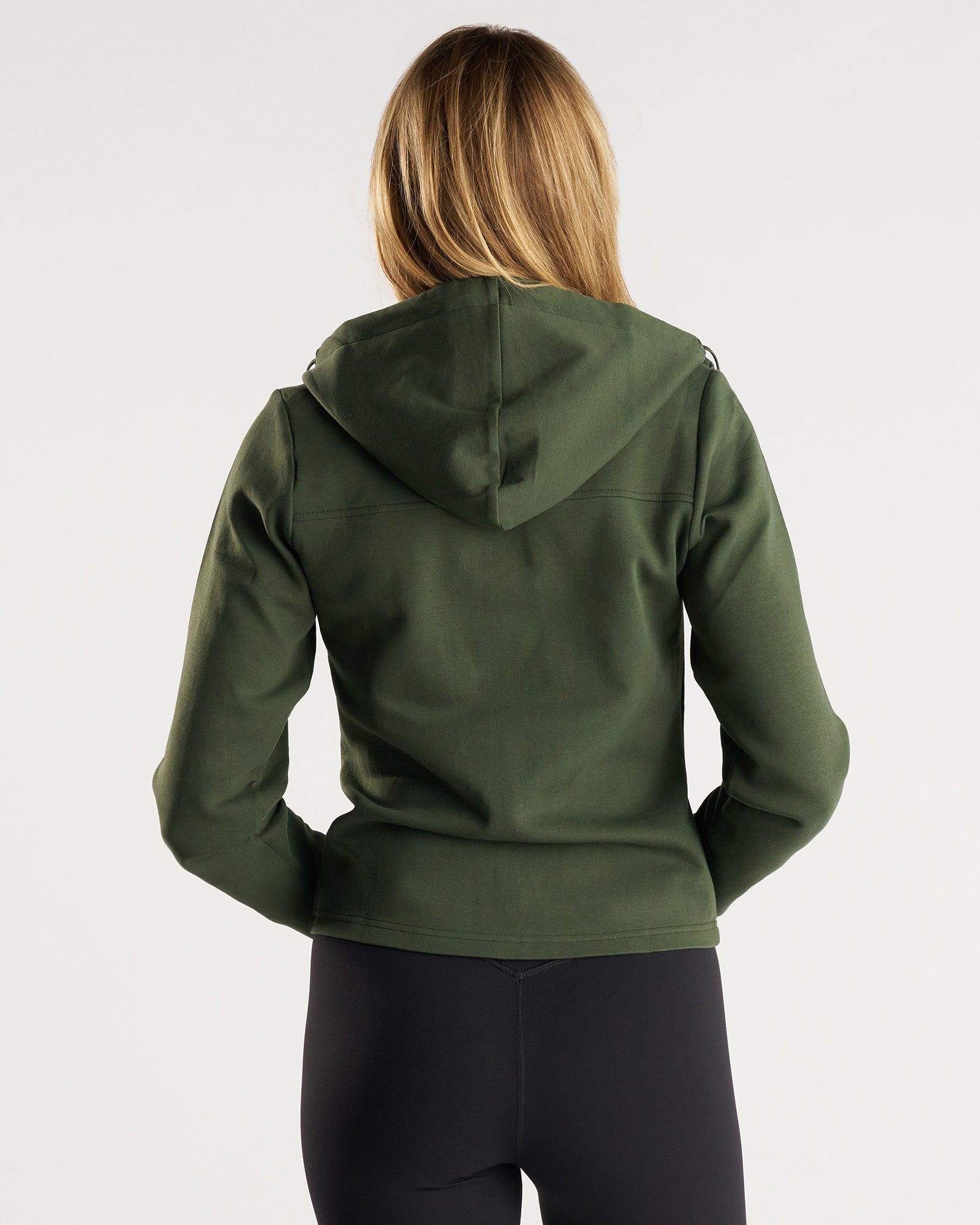 Women's Pro-Tech Full Zip Hoodie - Dark Pine