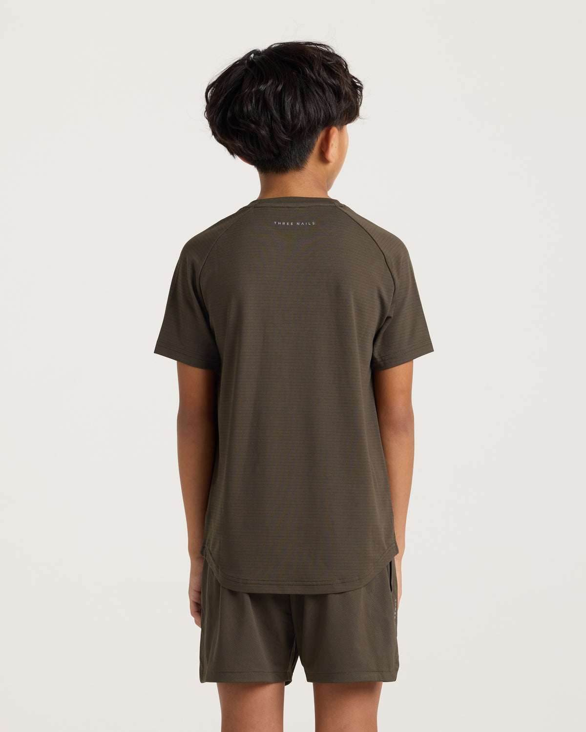 Youth Aion-Lite™ Tee "Cross" - Burnt Olive