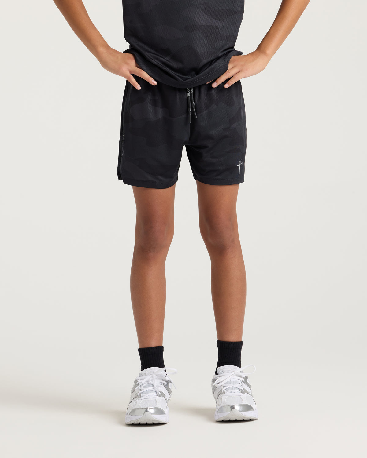 Youth Pro-Tech 2.0 Linerless Short - Black Camo