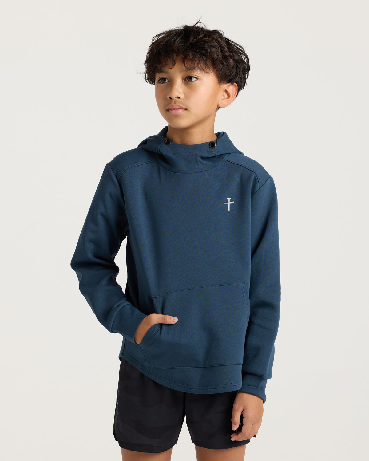 Youth Pro-Tech Hoodie - Midnight Navy