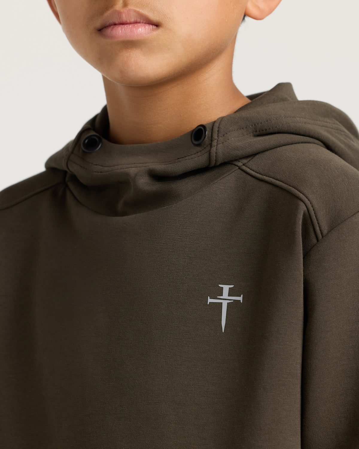 Youth Pro-Tech Hoodie - Burnt Olive