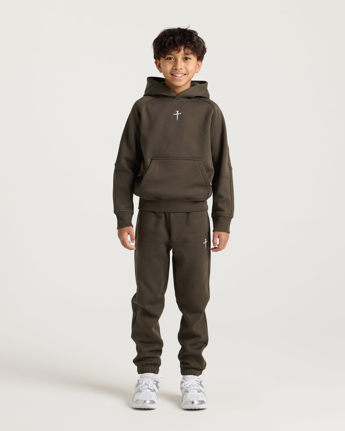 Youth Signature Fleece Sweatpants - Burnt Olive