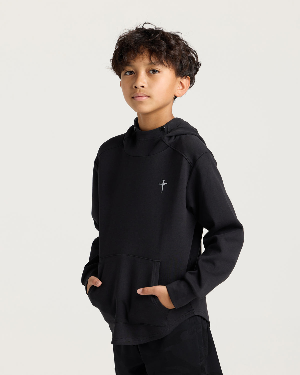 Youth Pro-Tech Hoodie - Black