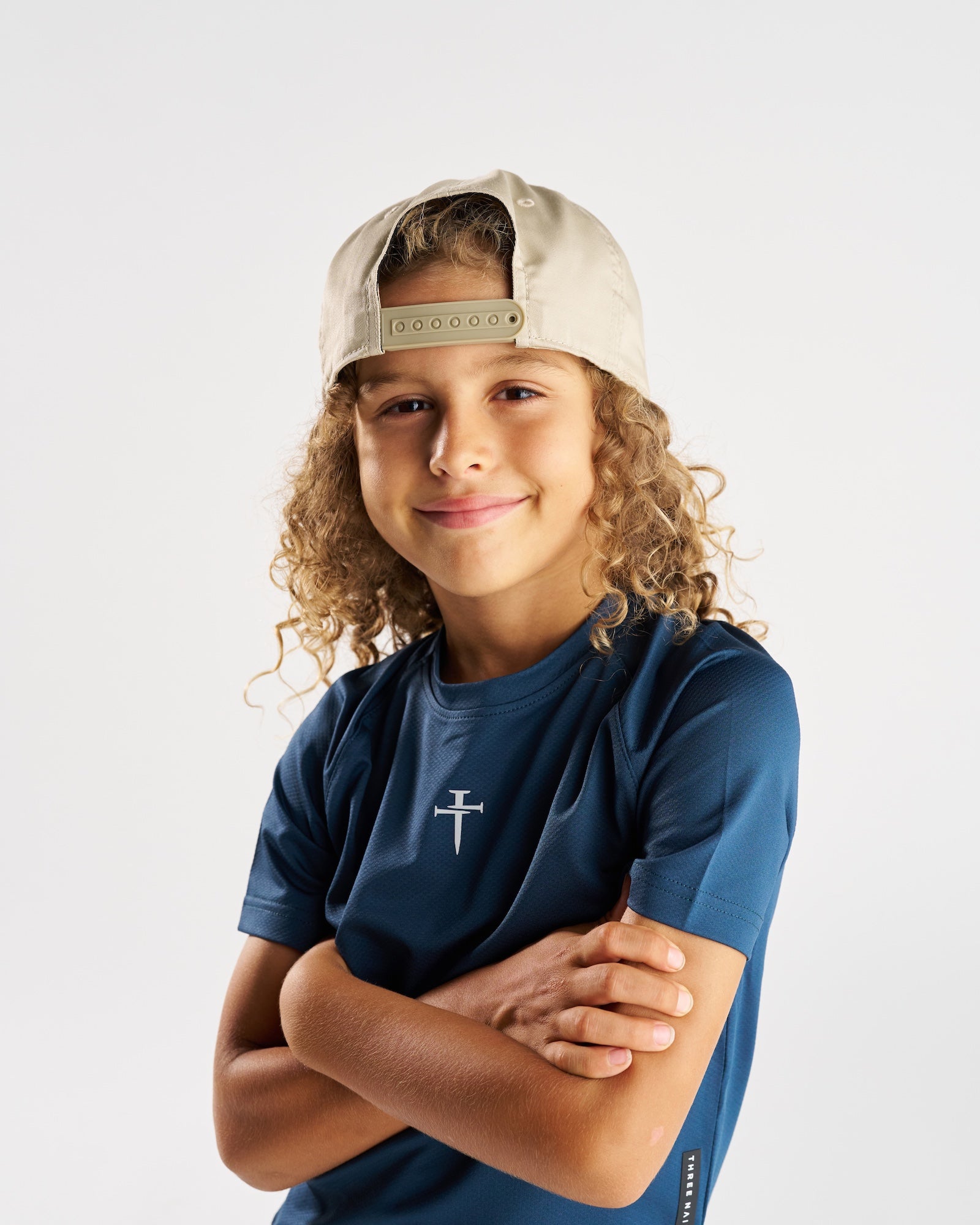 Youth Signature Two-Tone Hat - Navy