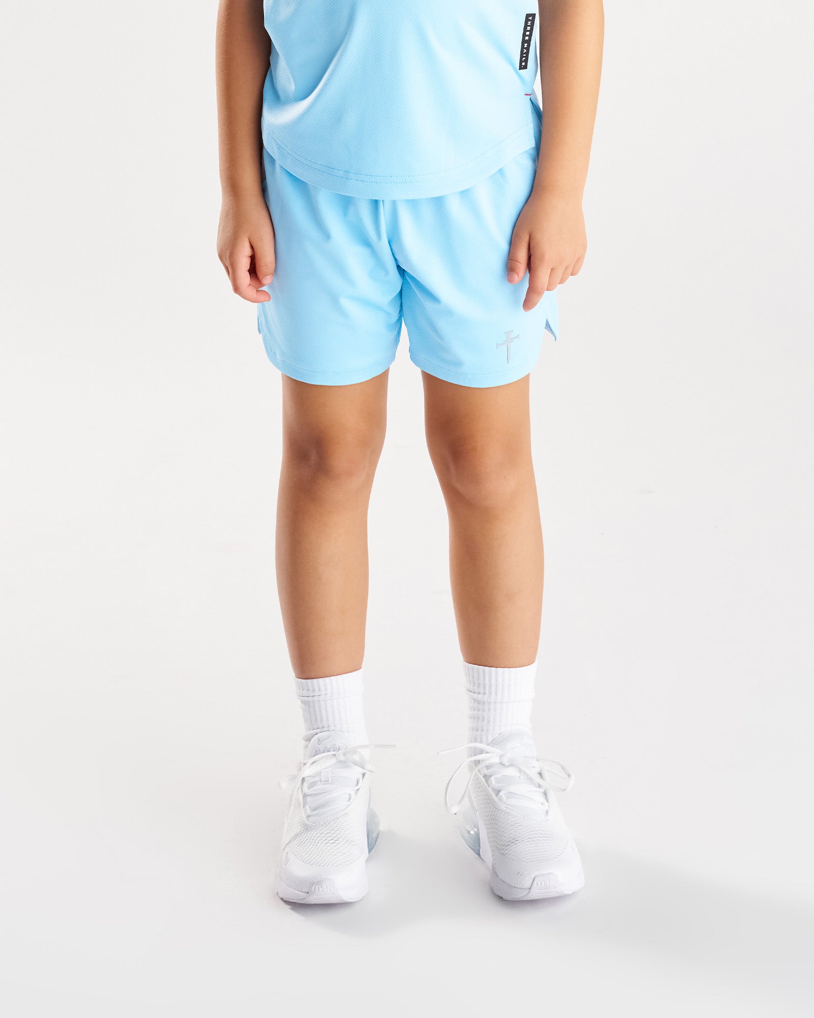 Youth Pro-Tech 2.0 Linerless Short - Sky Blue