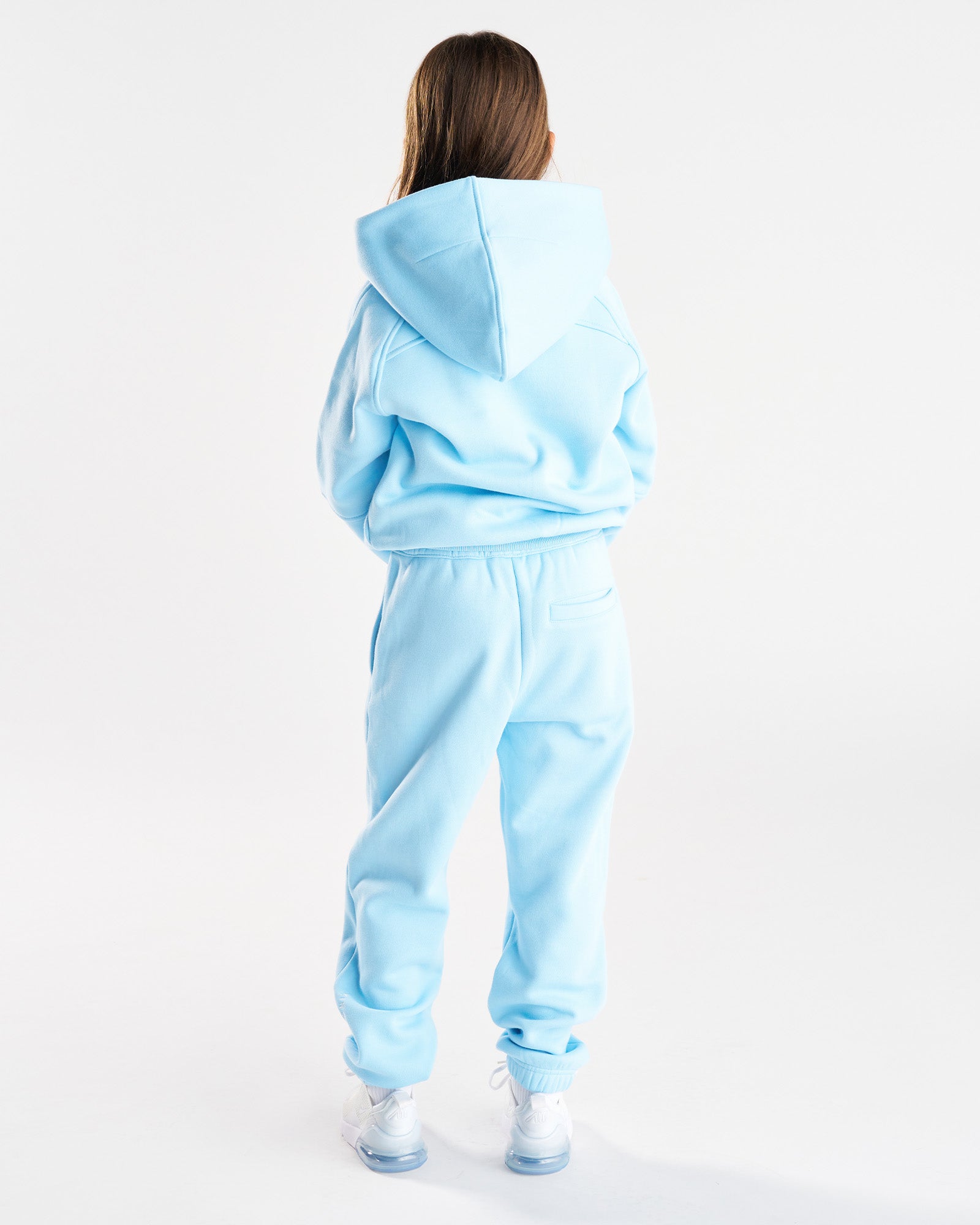 Youth Signature Fleece Sweatpants - Sky Blue