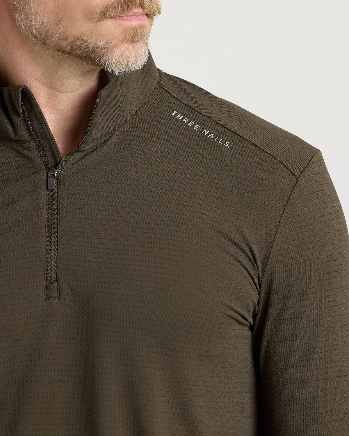 Aion-Lite™ Quarter Zip - Burnt Olive