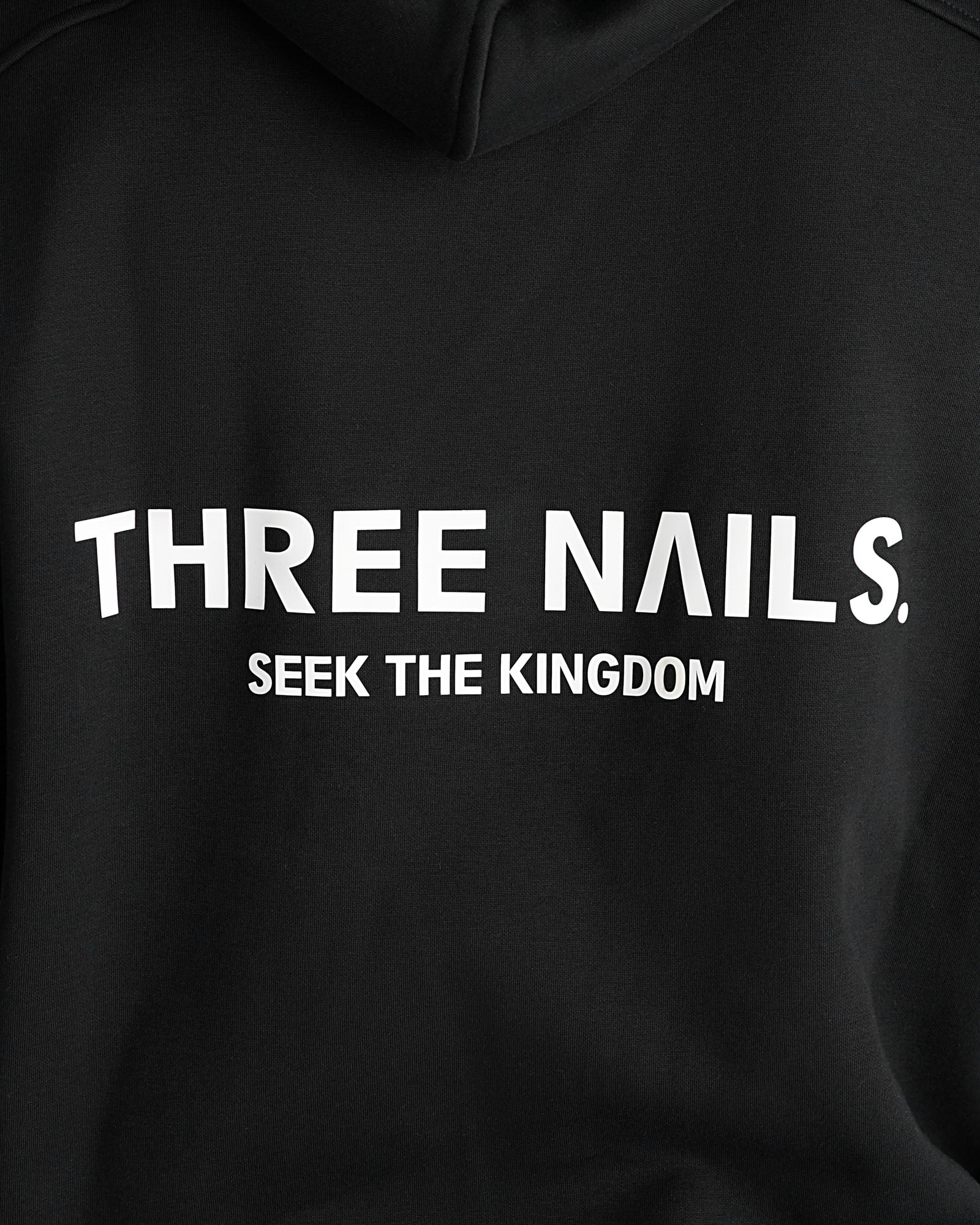 Signature Fleece Hoodie "STK" - Black