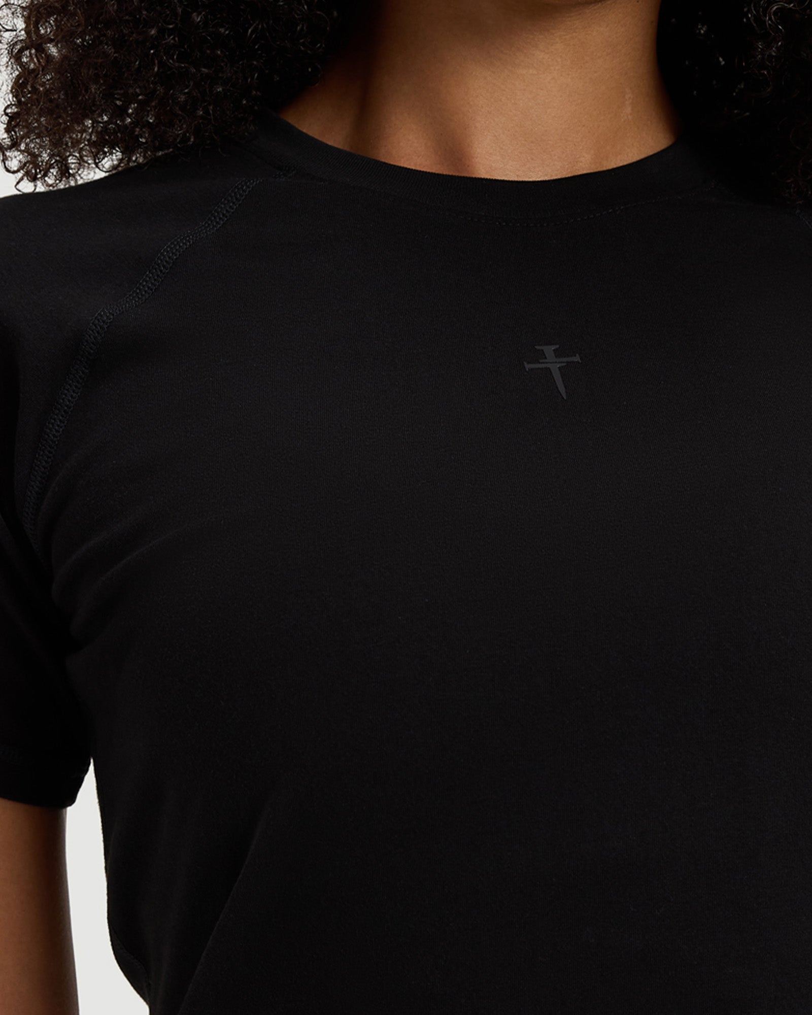 Women's Supima® Cotton Tee - Black