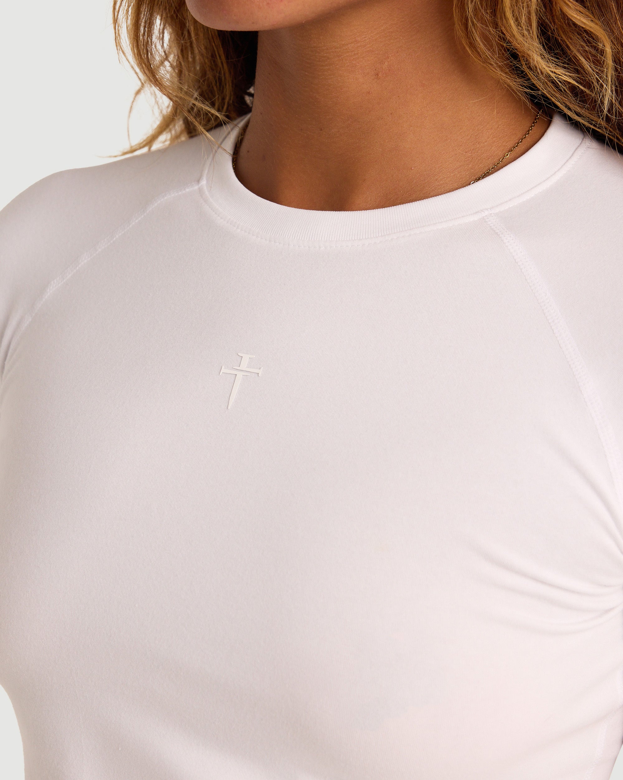 Women's Supima® Cotton Tee - White
