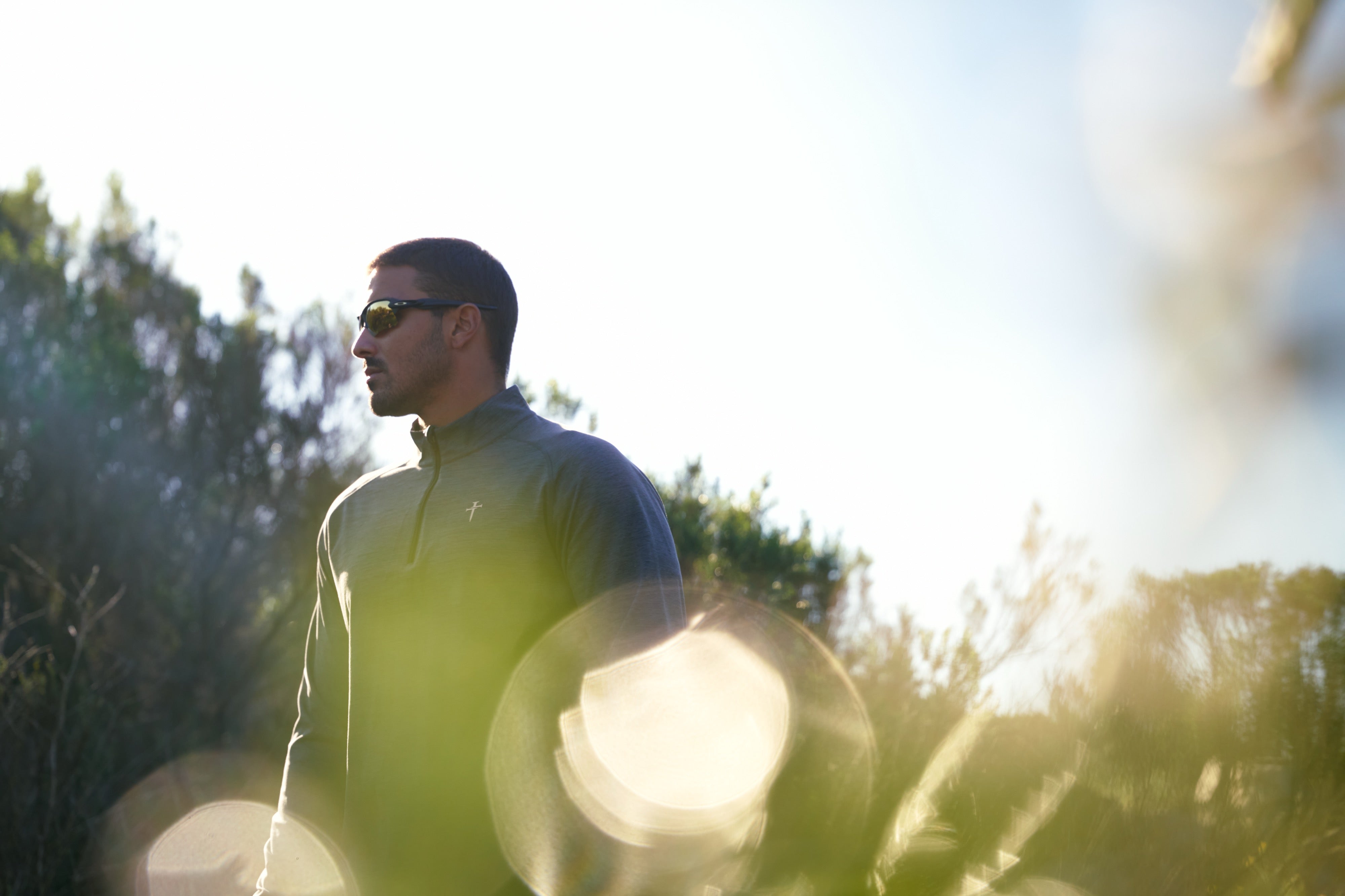 Evergreen hero - lifestyle quarter zip