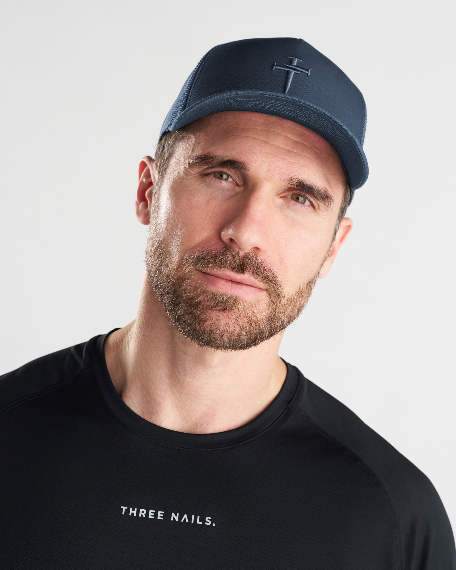 Signature Trucker Hat - Dark Navy