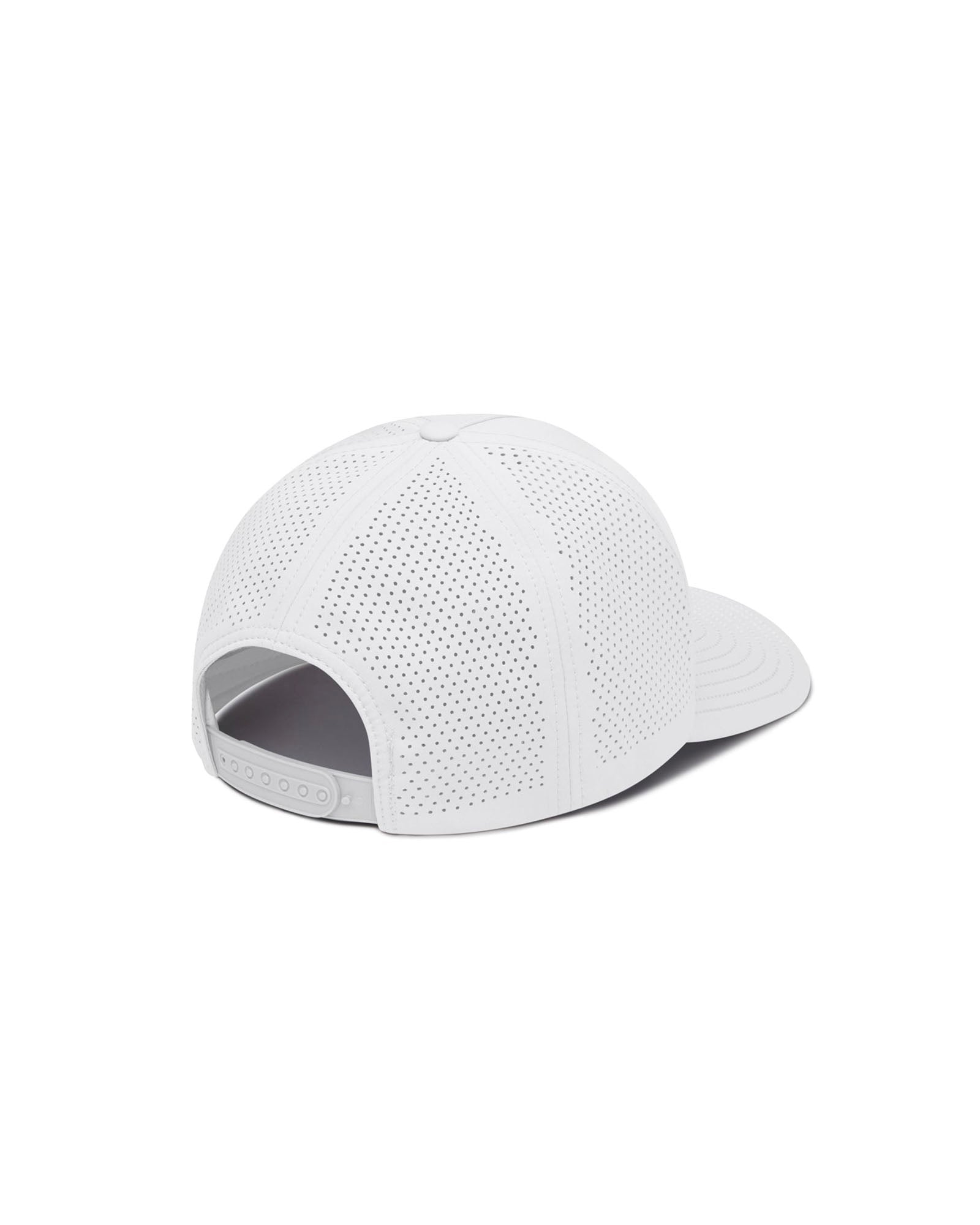 Perforated Hat - White