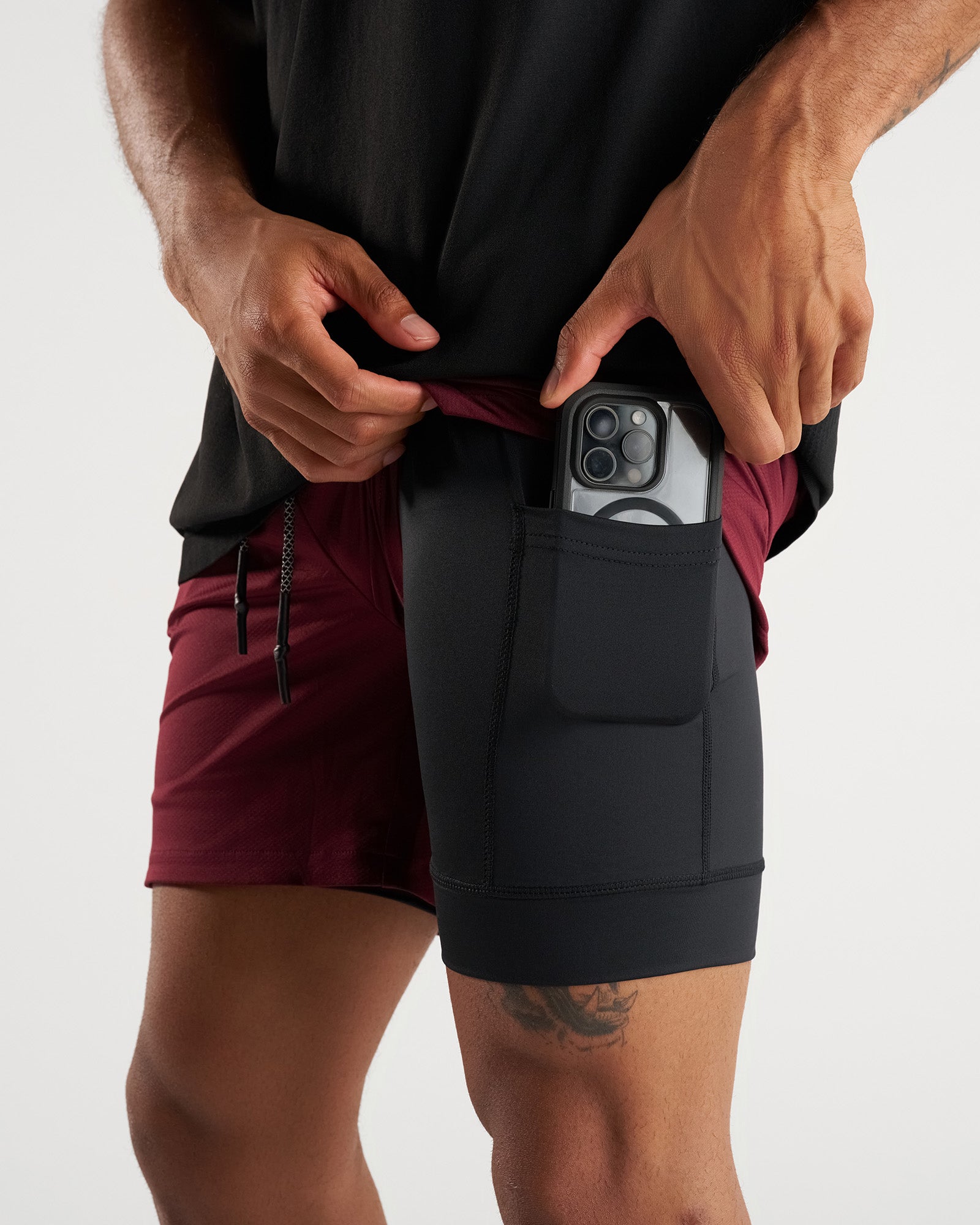 Pro-Tech 2.0 Liner Short - Merlot