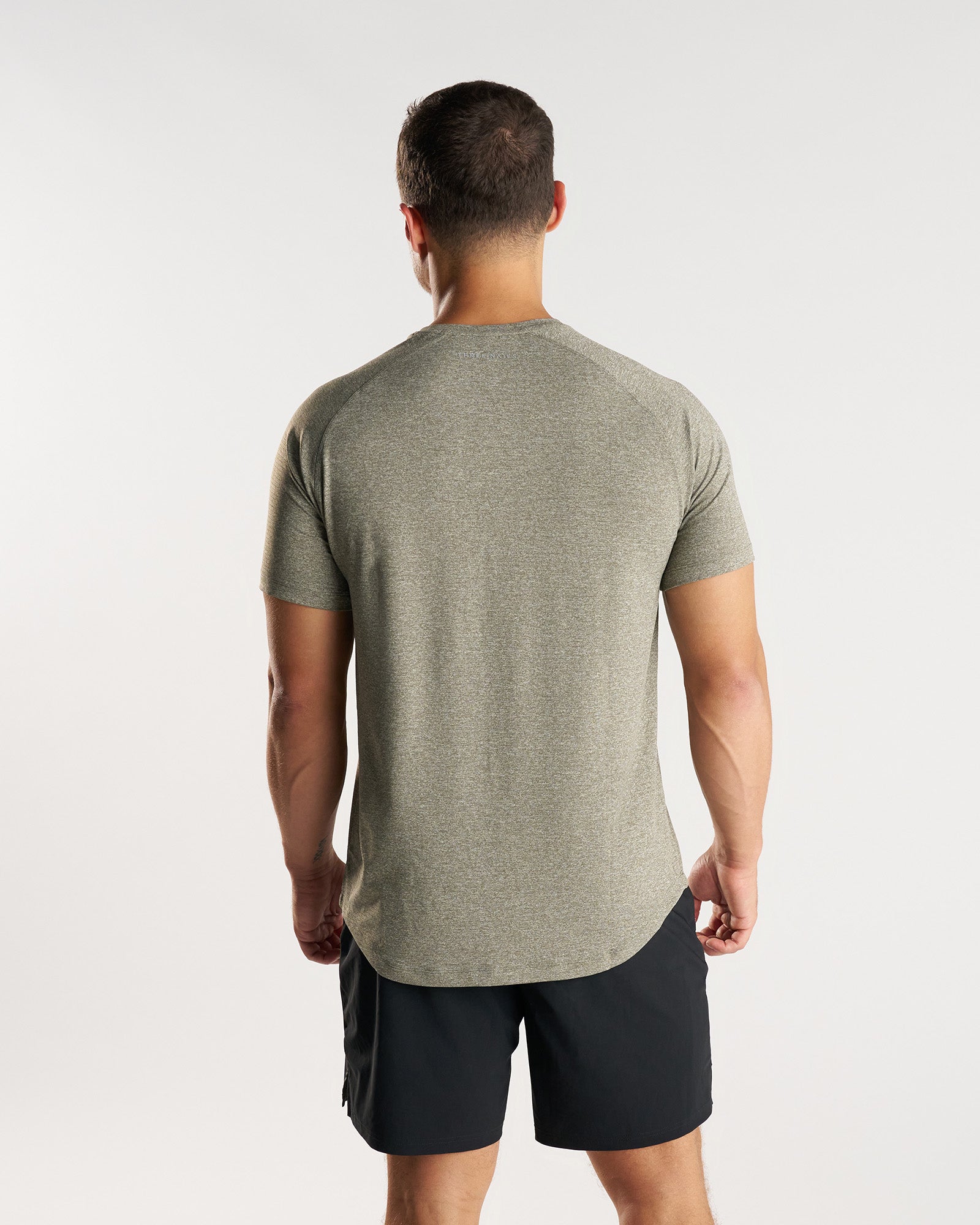 Aion-Lite™ Tee "Cross" - Sage Marl