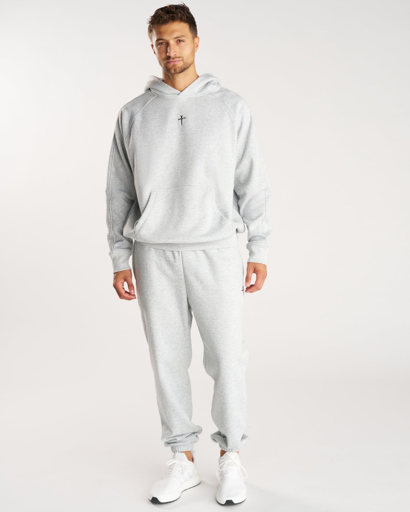 Signature Fleece Sweatpants - Heather Grey