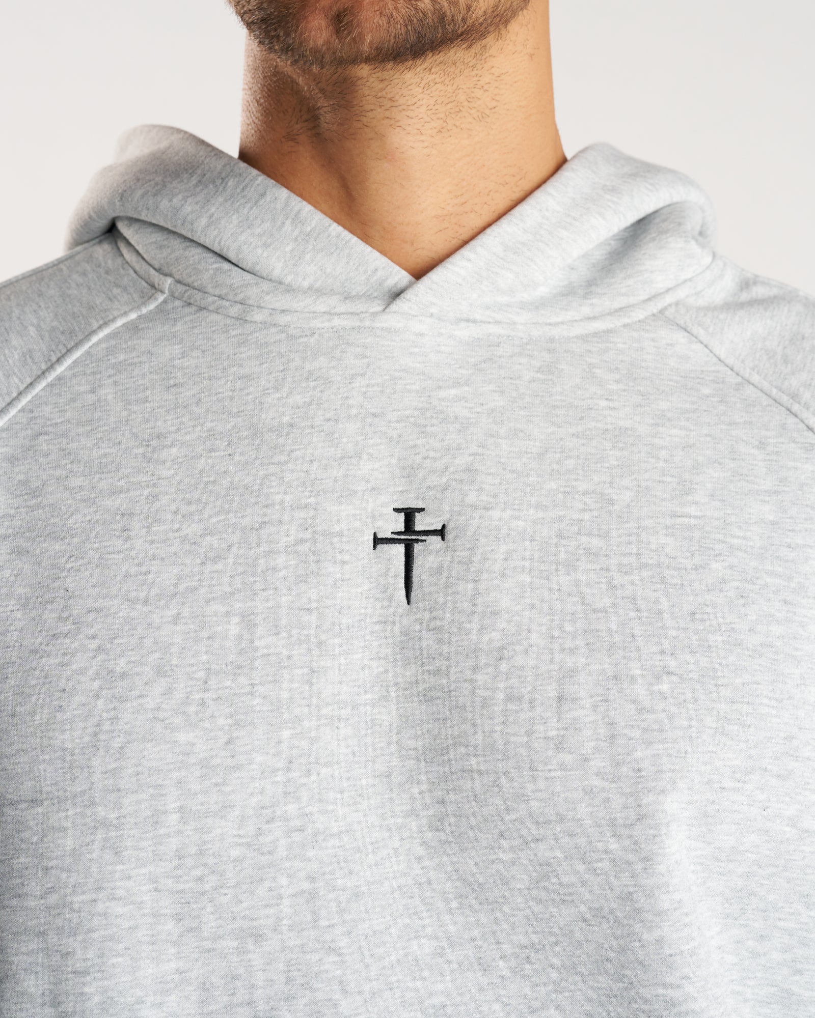 Signature Fleece Hoodie - Heather Grey