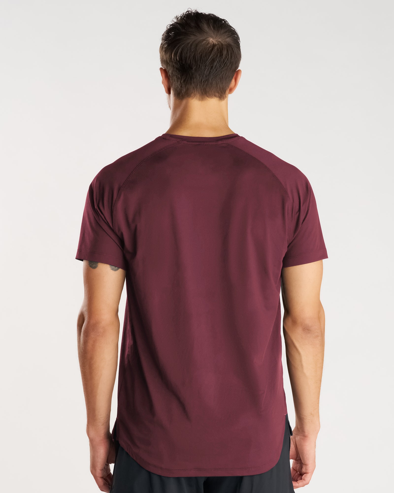 Pro-Tech Tee "Cross" - Merlot