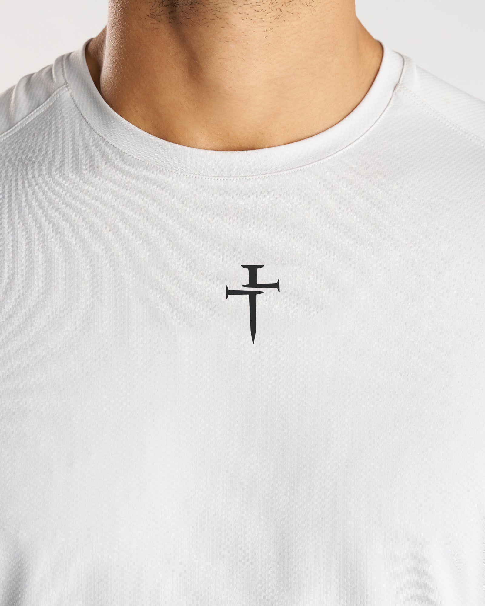 Pro-Tech Tee "Cross" - Stone