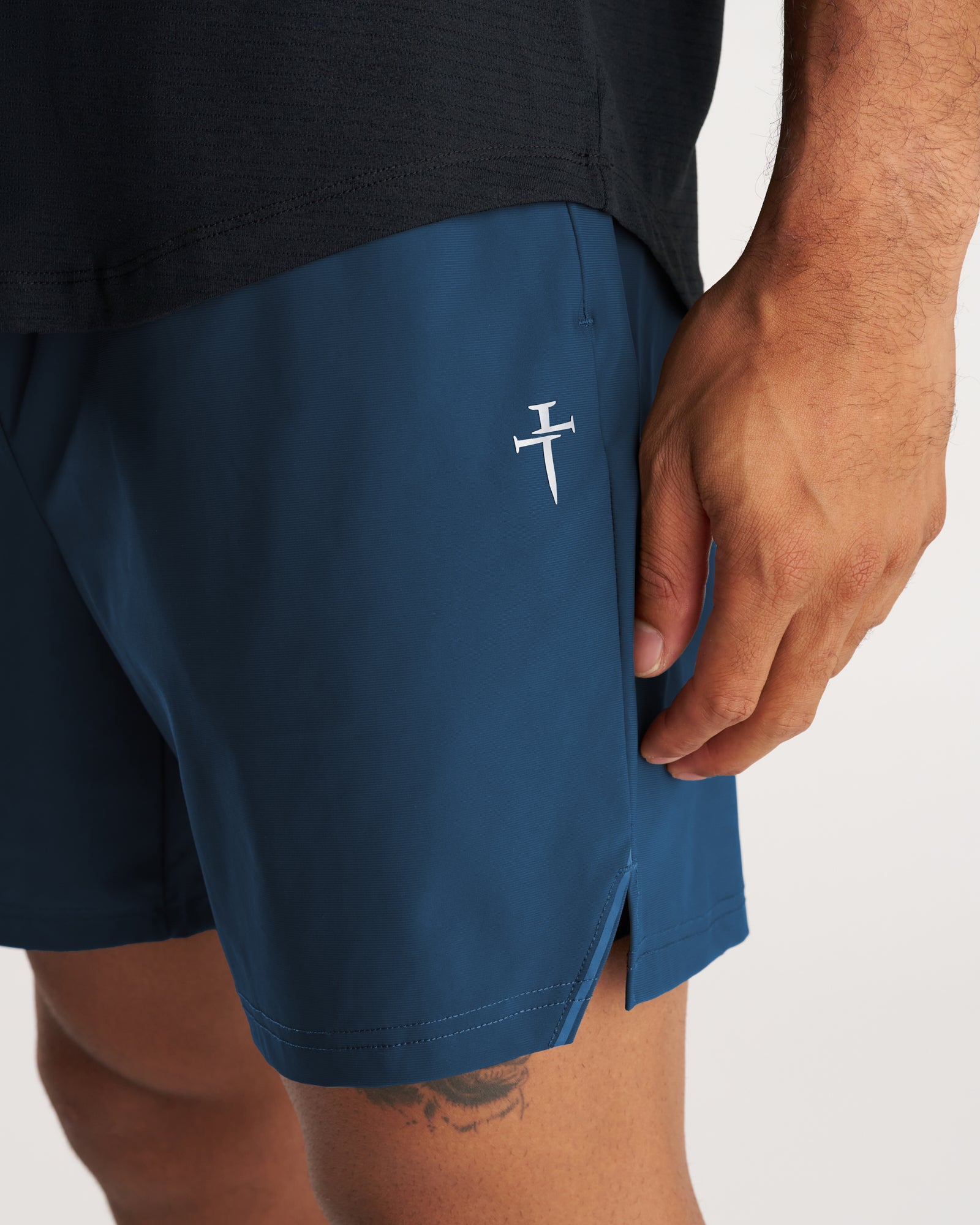 Vapor-Lite™ Liner Short "Cross" - Midnight Navy