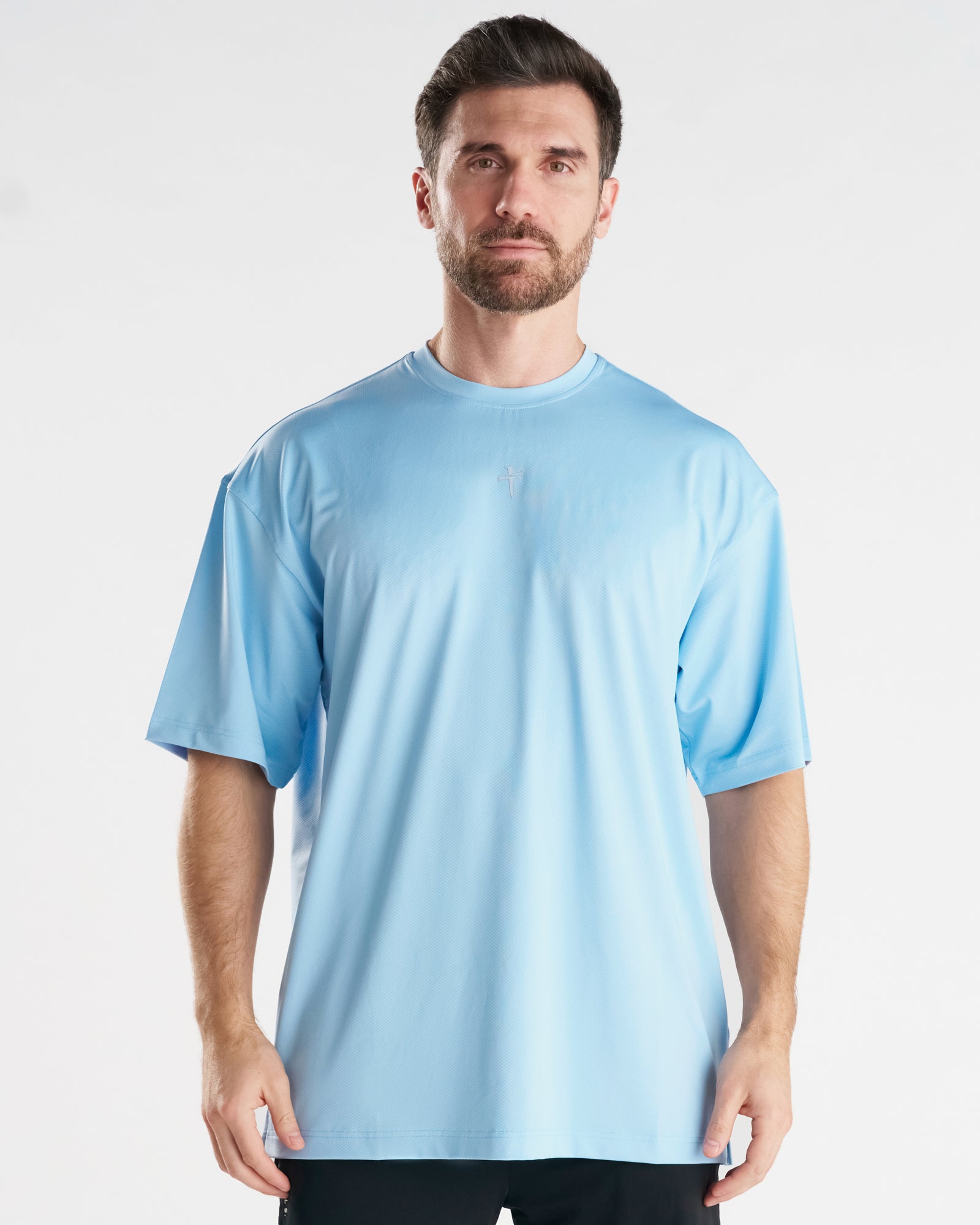 Pro-Tech Oversized Tee - Sky Blue