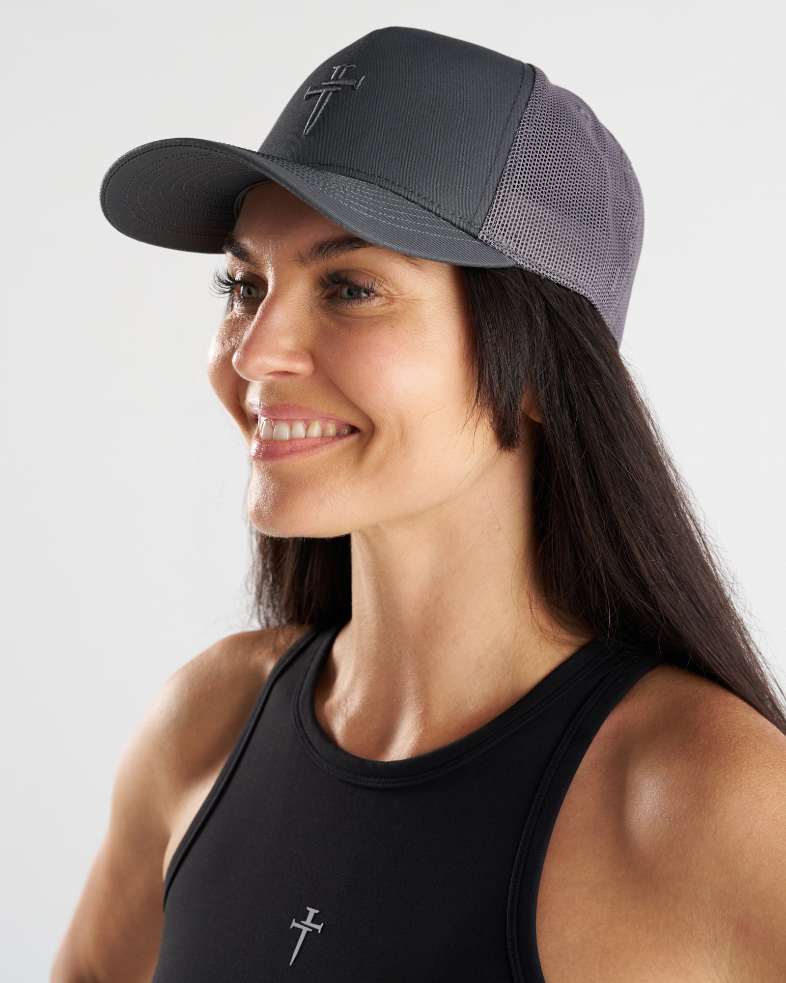 Signature Trucker Hat - Space Grey