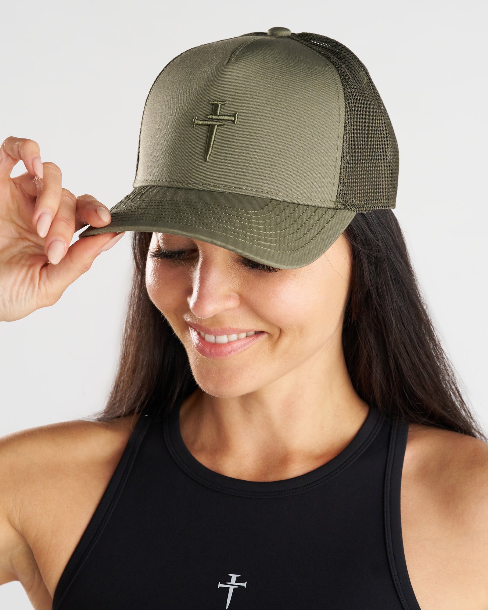 Signature Trucker Hat - Sage