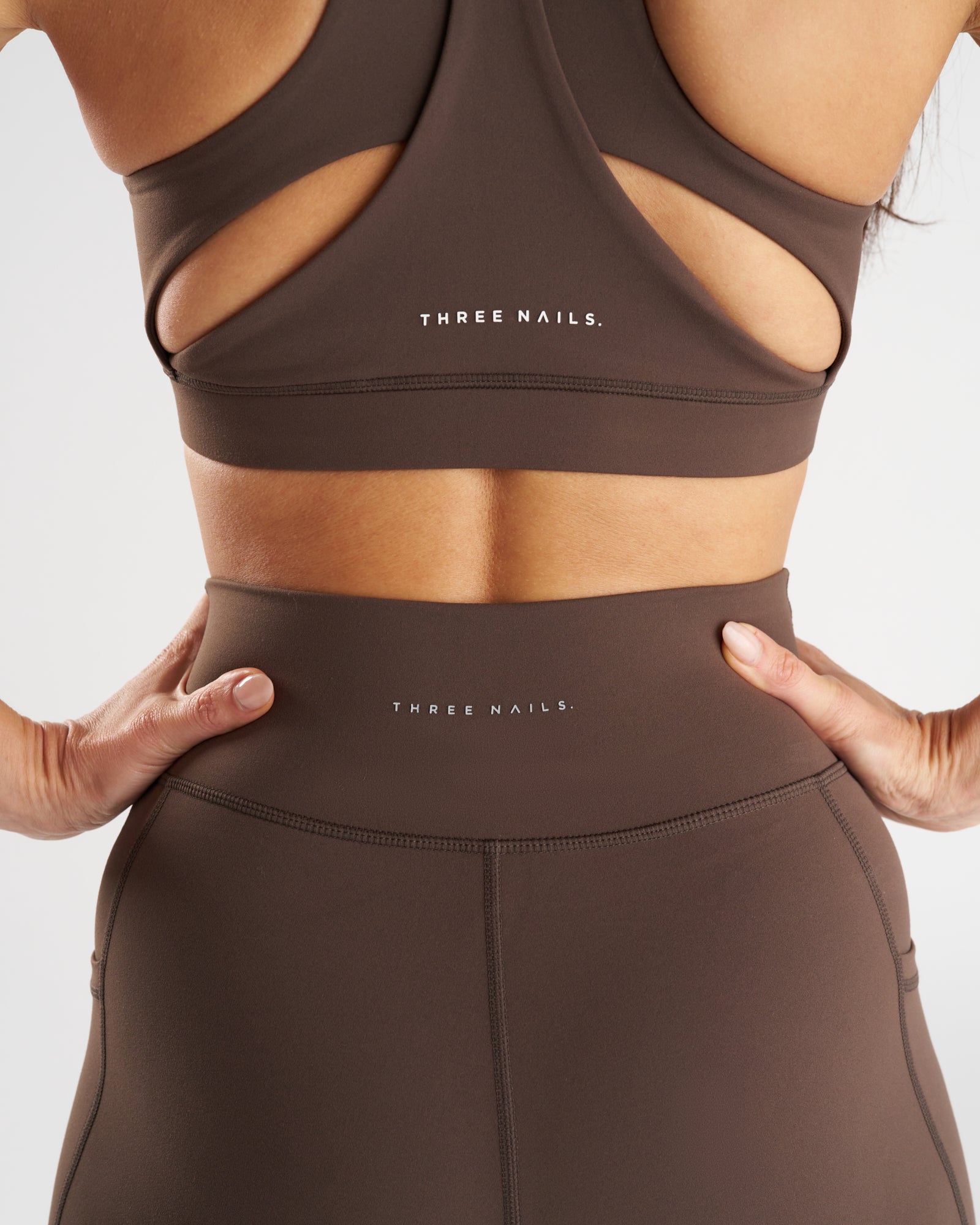 Nova Pocket Legging 27" - Chocolate