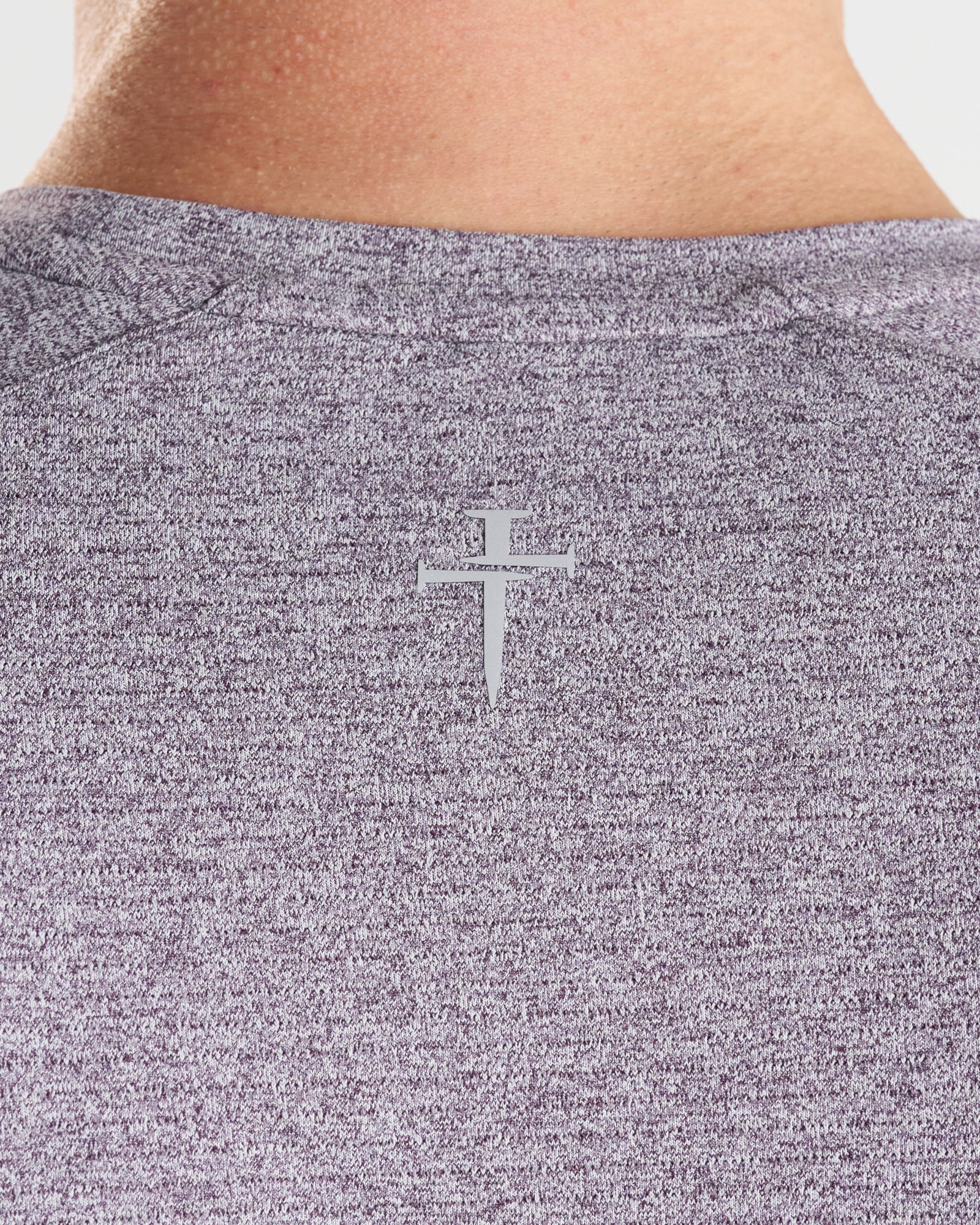 Aion-Lite™ Tee "Three Nails" - Nightshade Marl