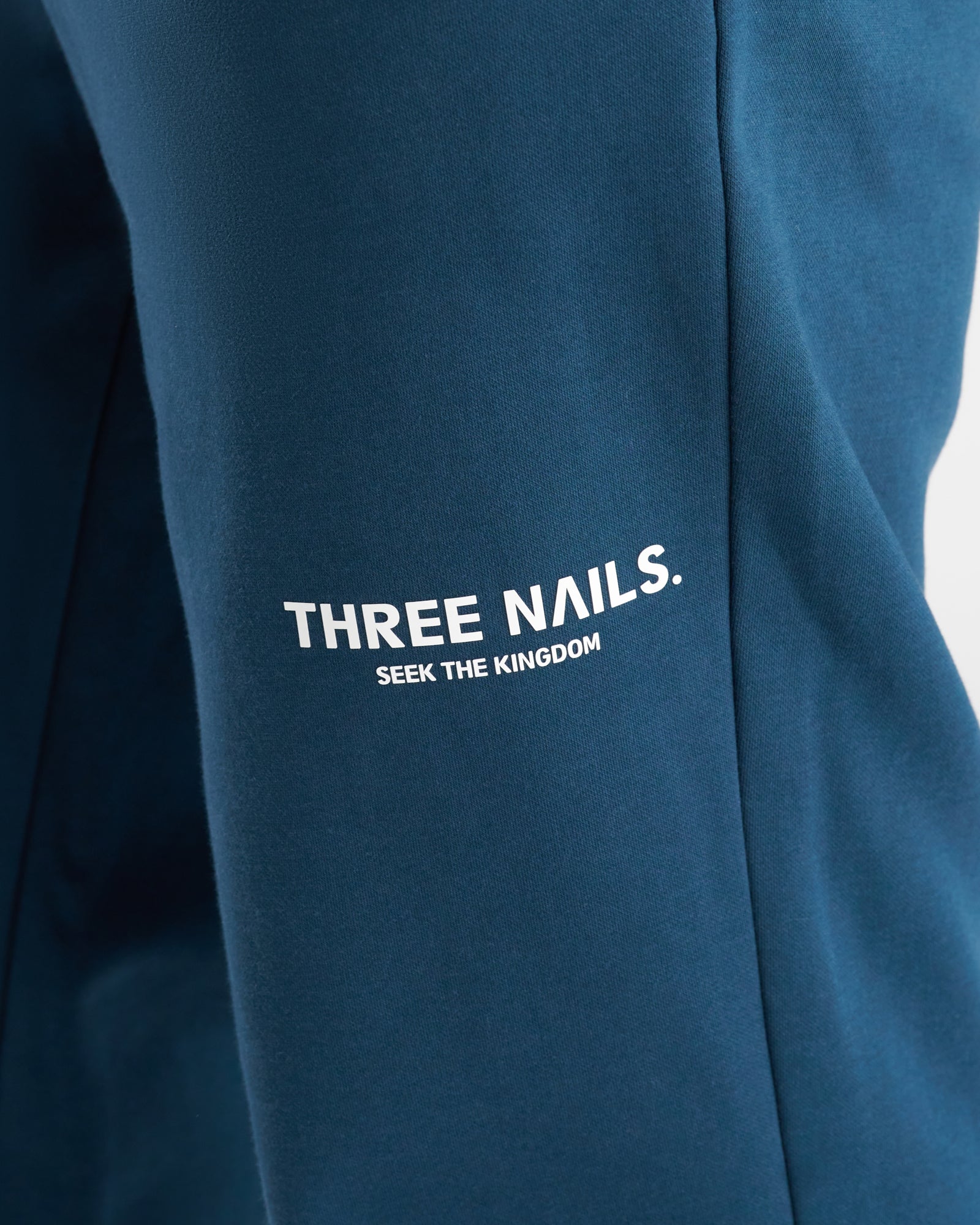 Signature Fleece Sweatpants "STK" - Midnight Navy