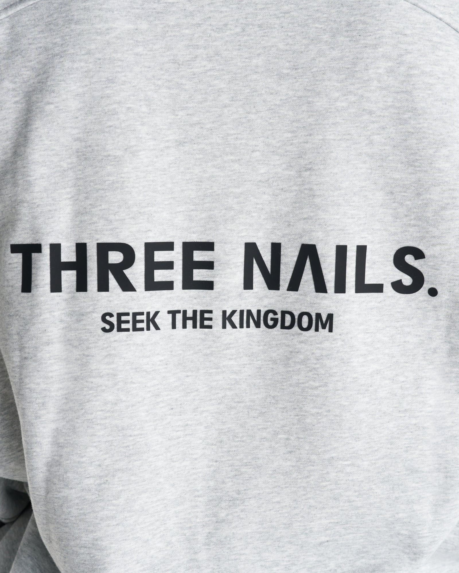 Signature Fleece Hoodie "STK" - Heather Grey