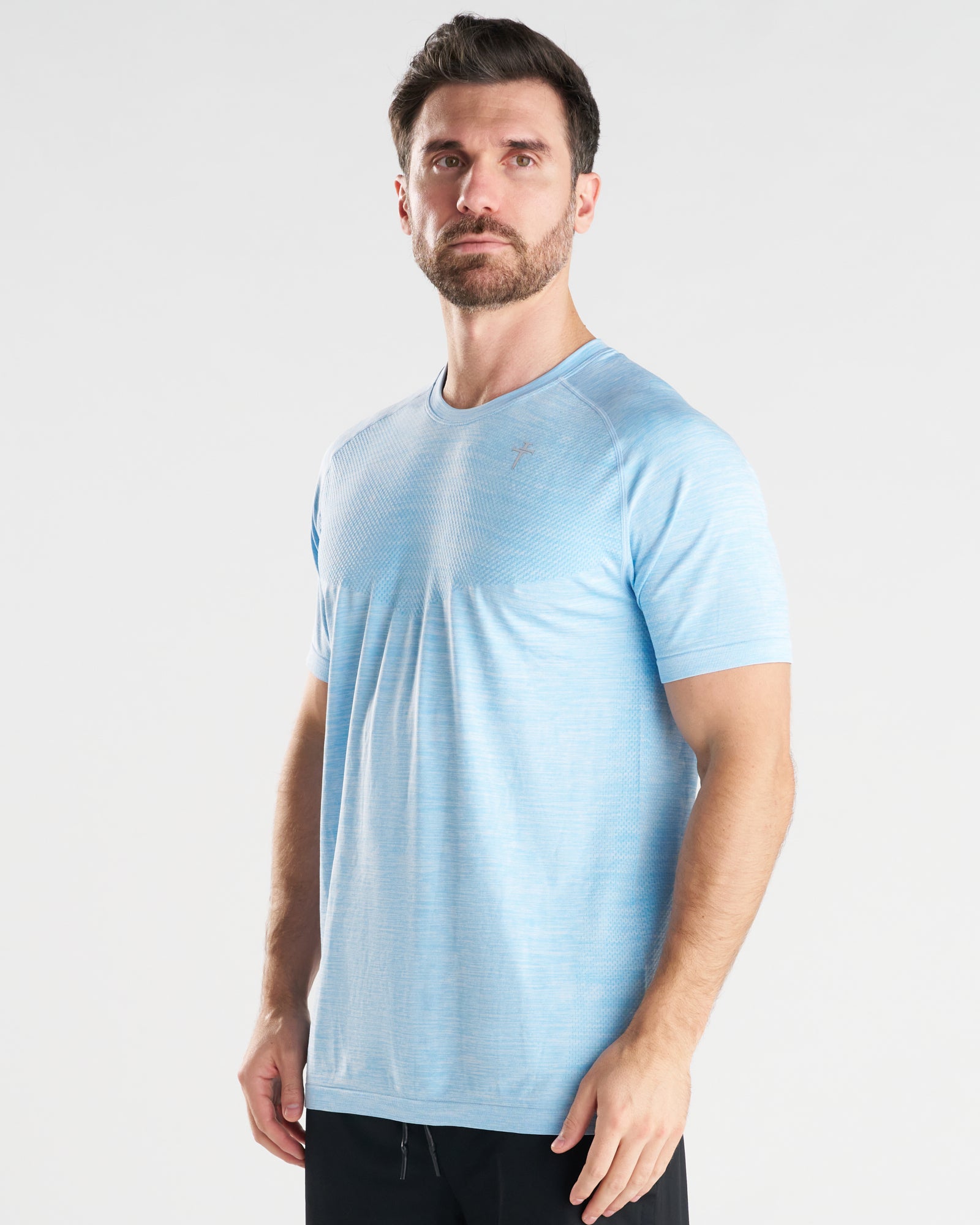 Seamless Tee - Sky Blue