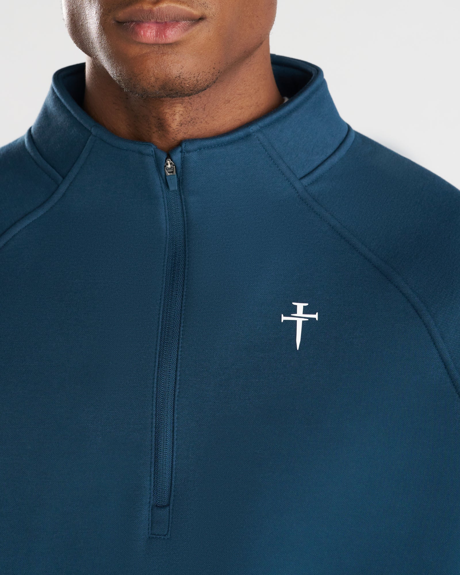 Signature Fleece Quarter Zip - Midnight Navy