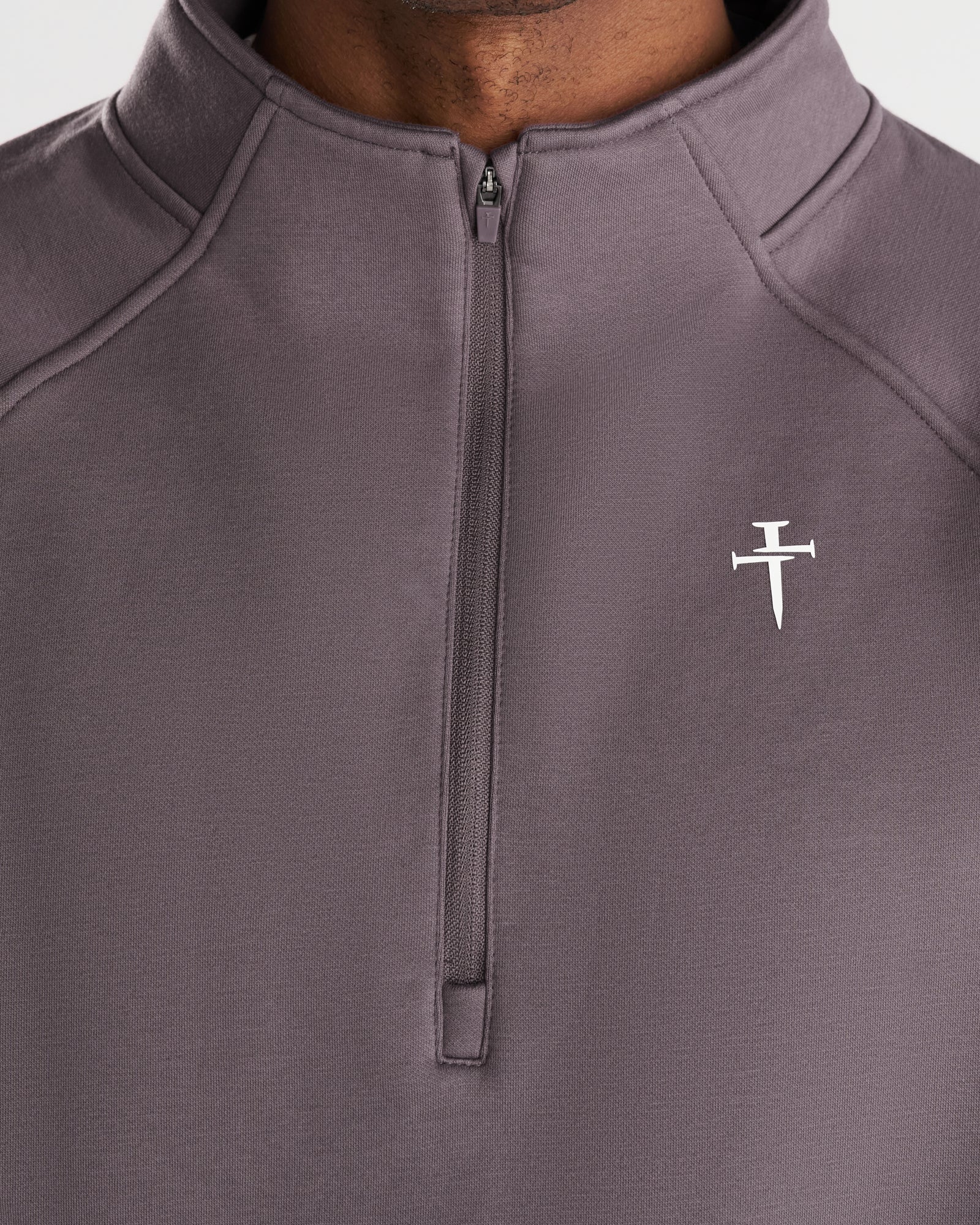 Signature Fleece Quarter Zip - Moonscape