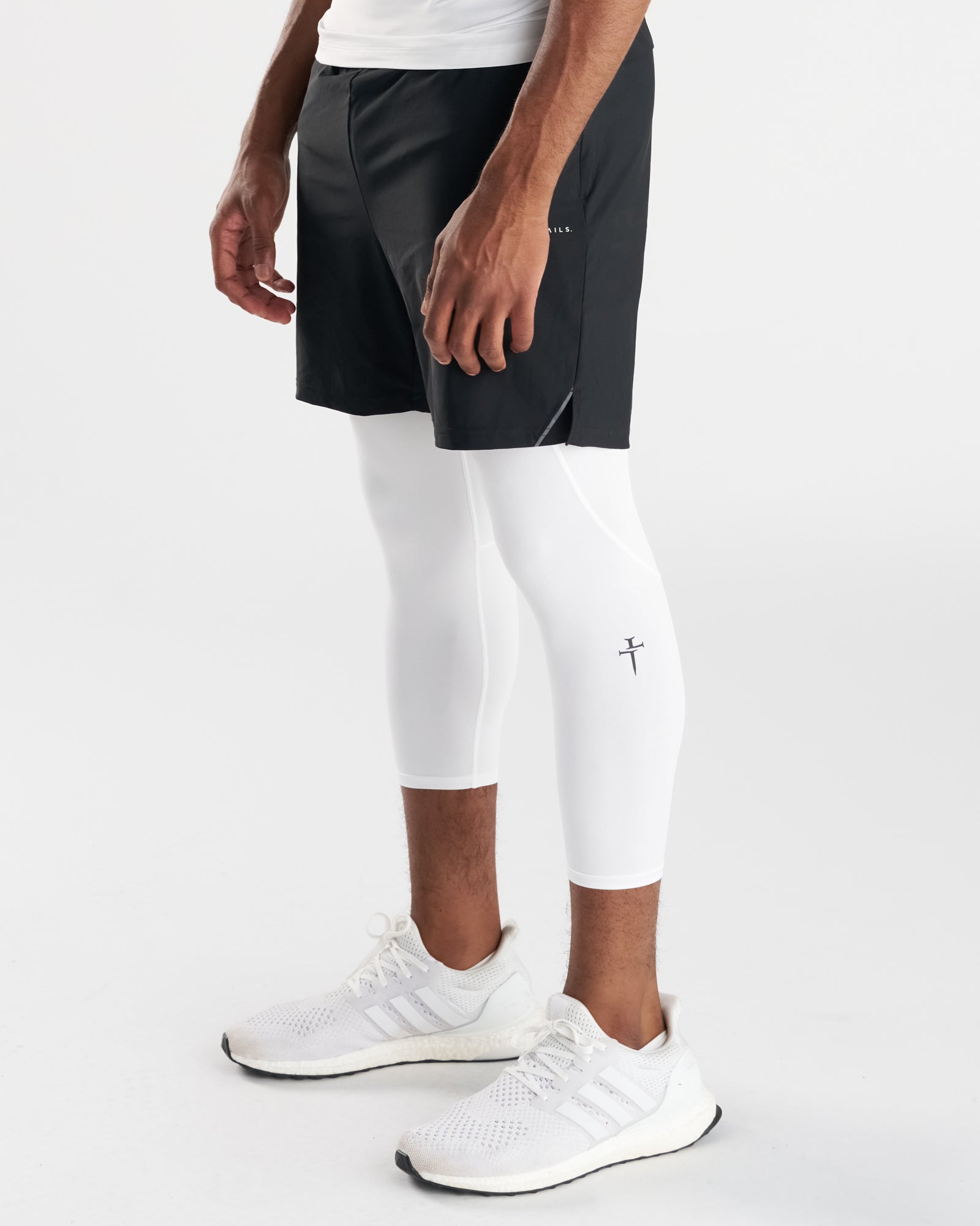 Baselayer 3/4 Length Legging - White
