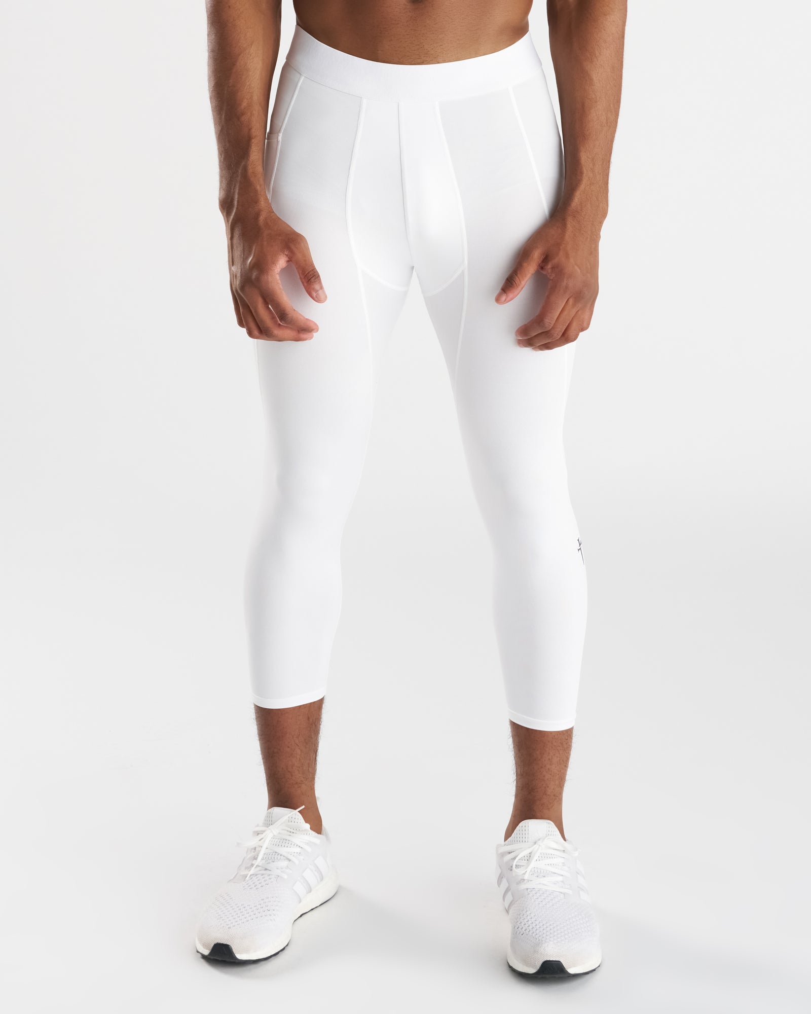 Baselayer 3/4 Length Legging - White