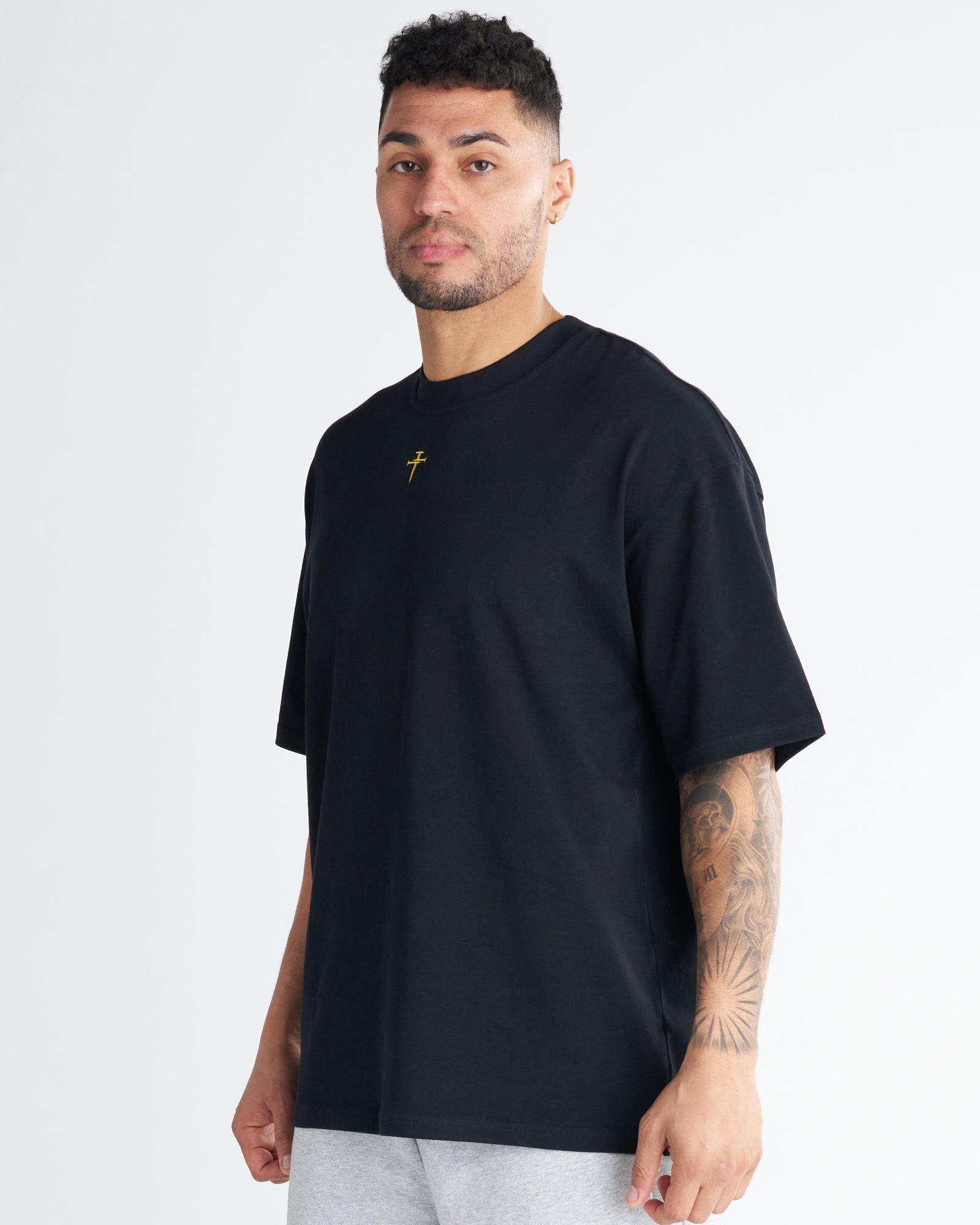 Heavyweight Cotton Oversized Tee - Risen