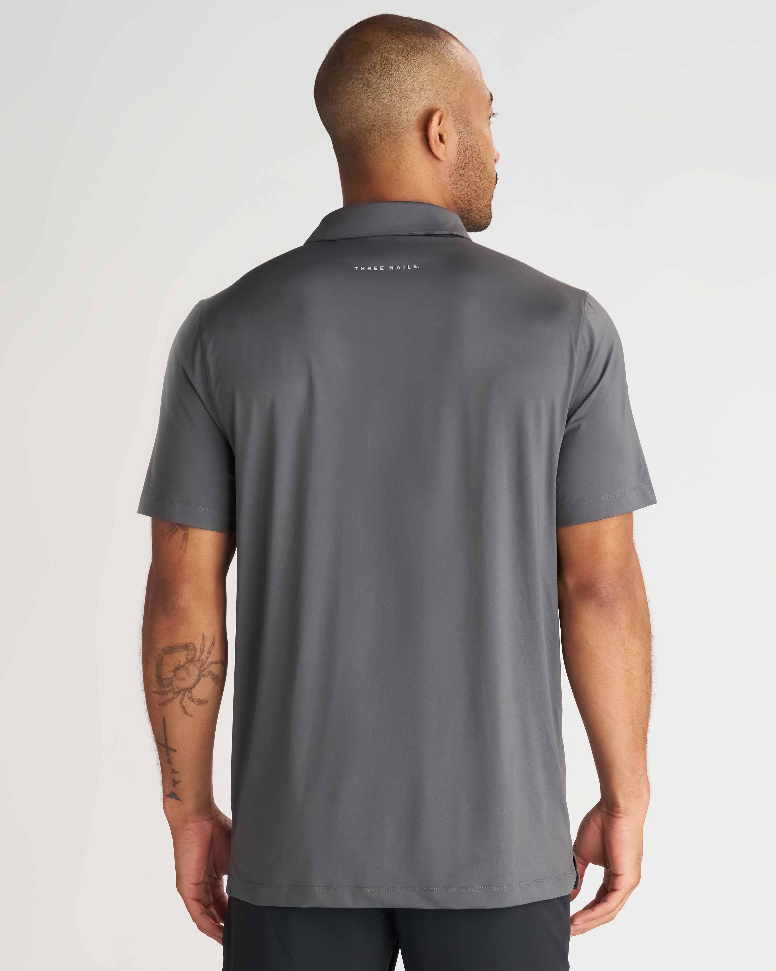 Links Golf Polo - Space Grey