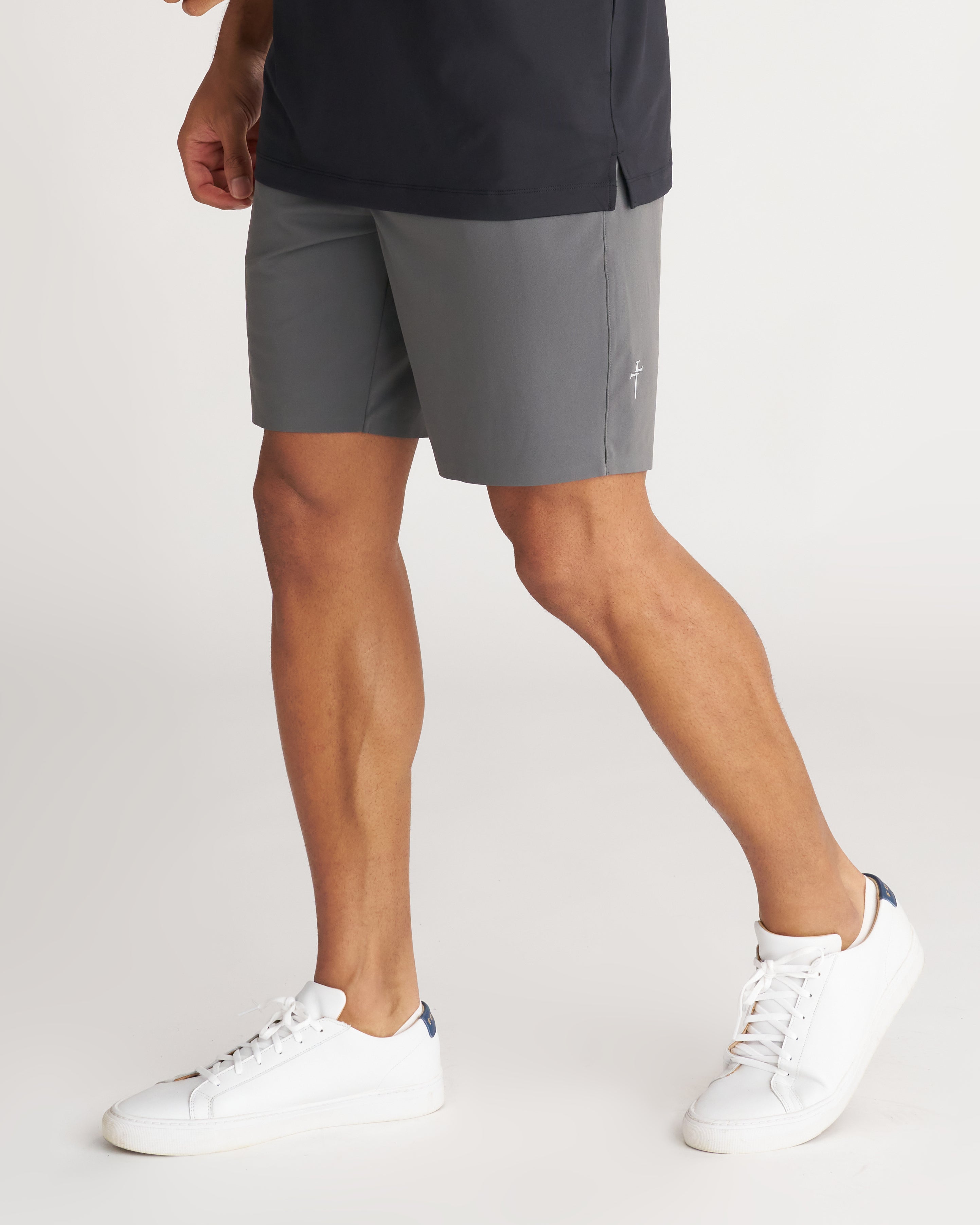 Links Golf Short - Space Grey